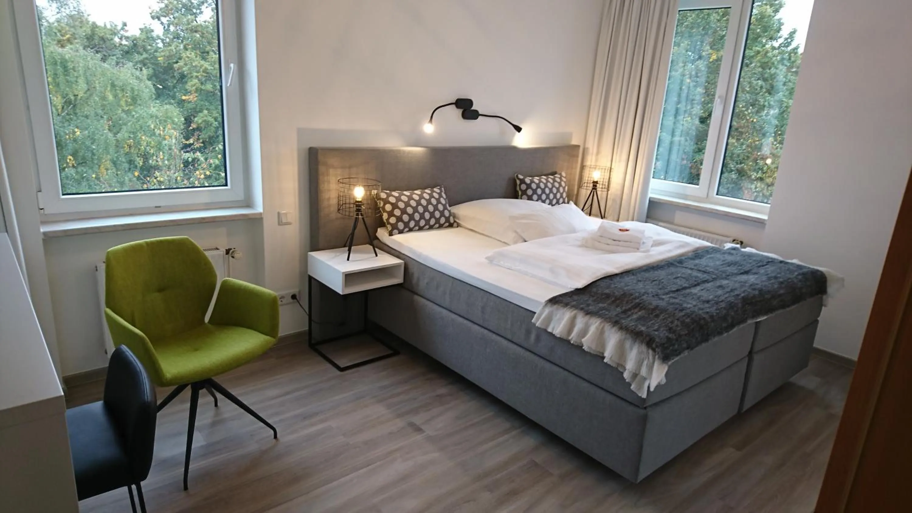 Bed in Hotel in Herrenhausen