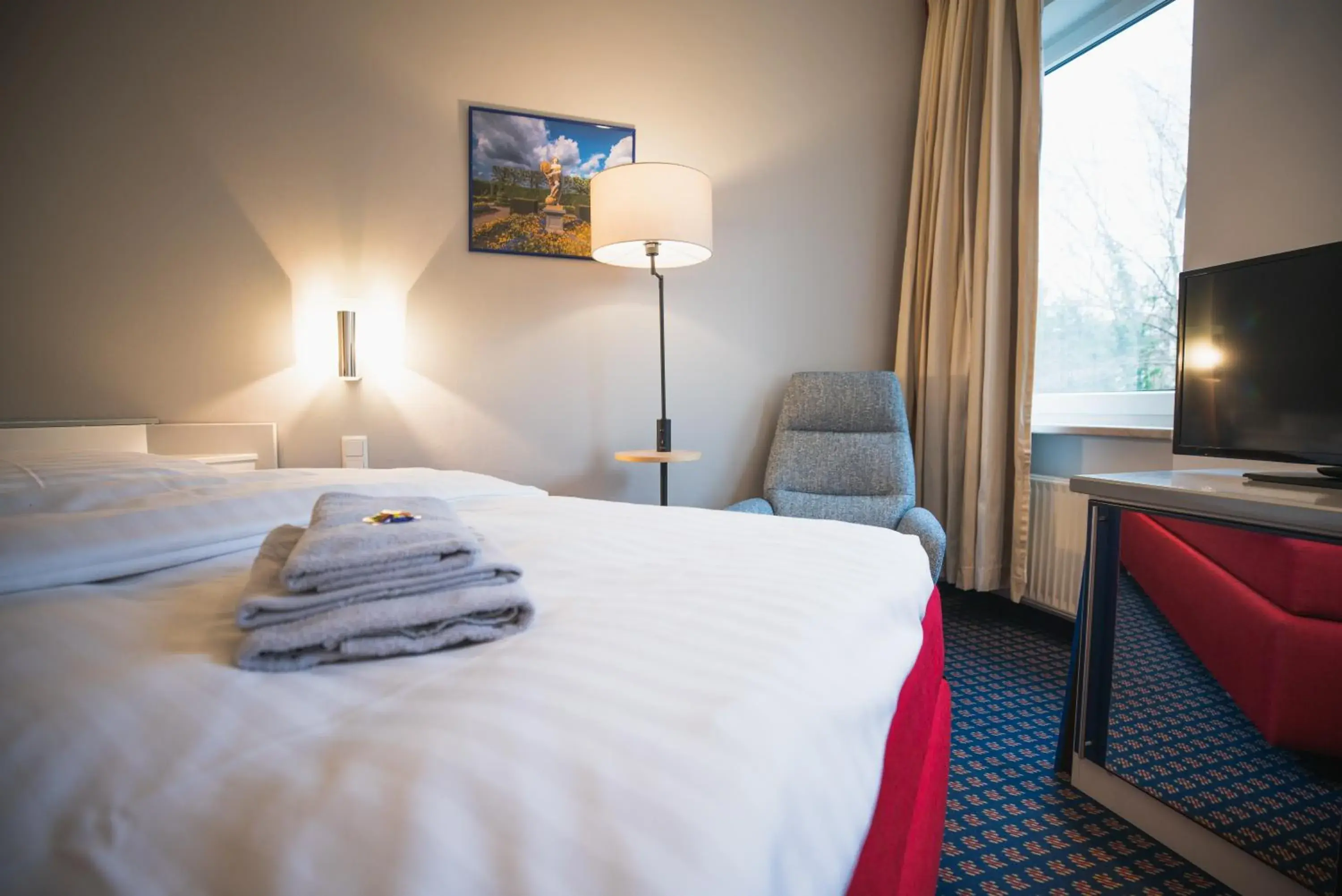 Single Room with Garden View in Hotel in Herrenhausen Single Room with Garden View in Hotel in Herrenhausen