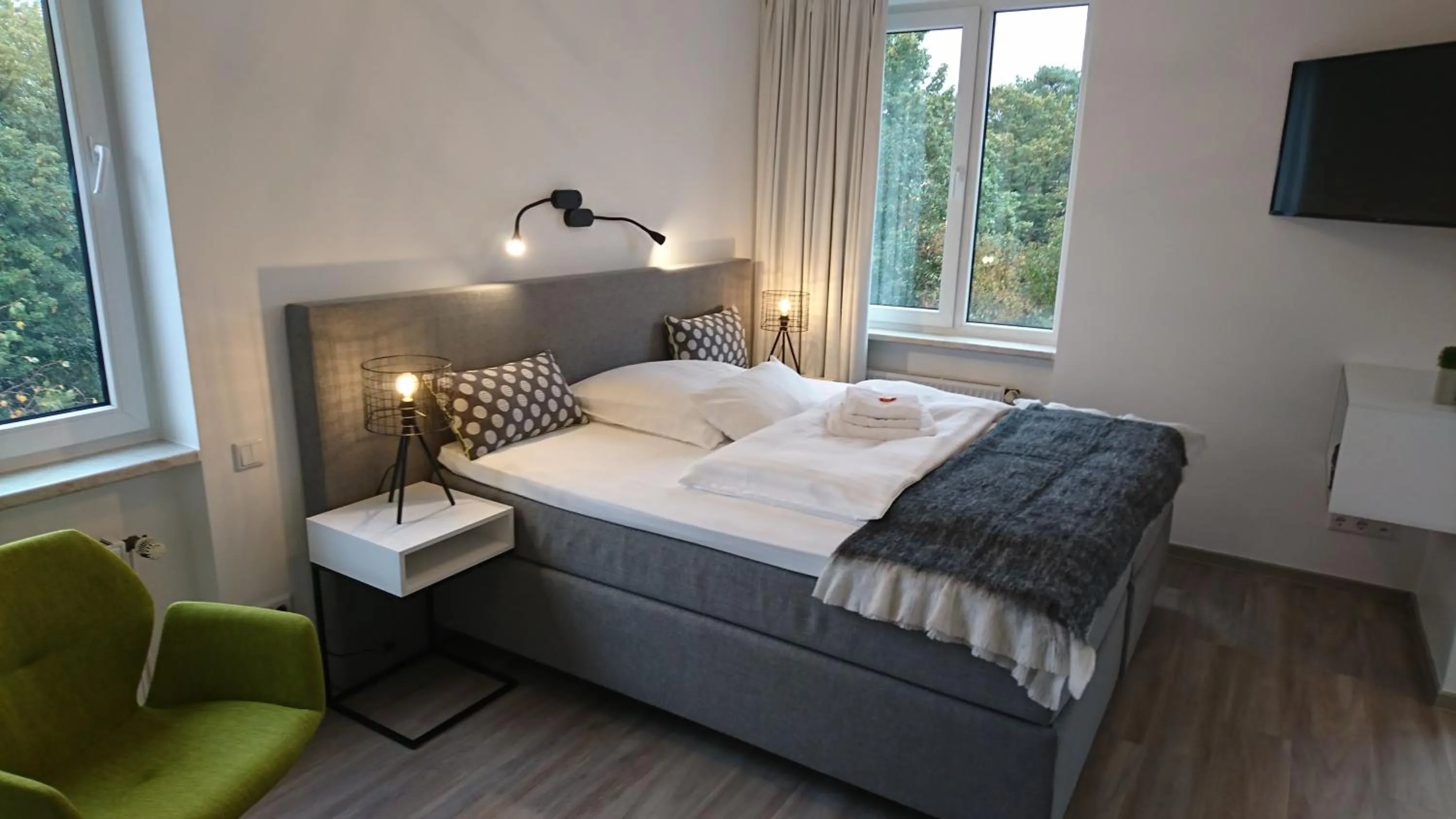 Bed in Hotel in Herrenhausen