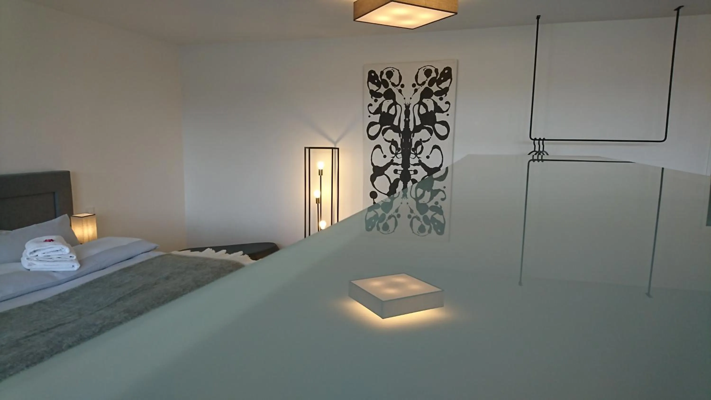 Bed in Hotel in Herrenhausen