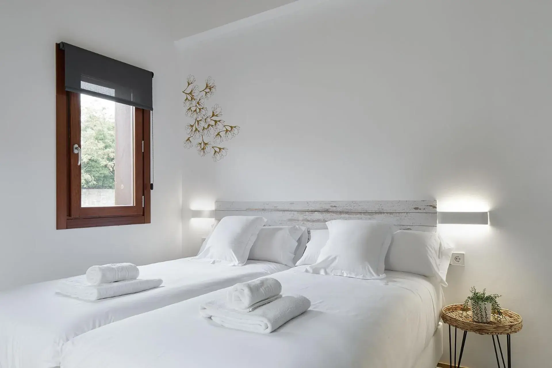 Bed in IRAIPE Estella Rooms Auto Check-in Bed in IRAIPE Estella Rooms Auto Check-in