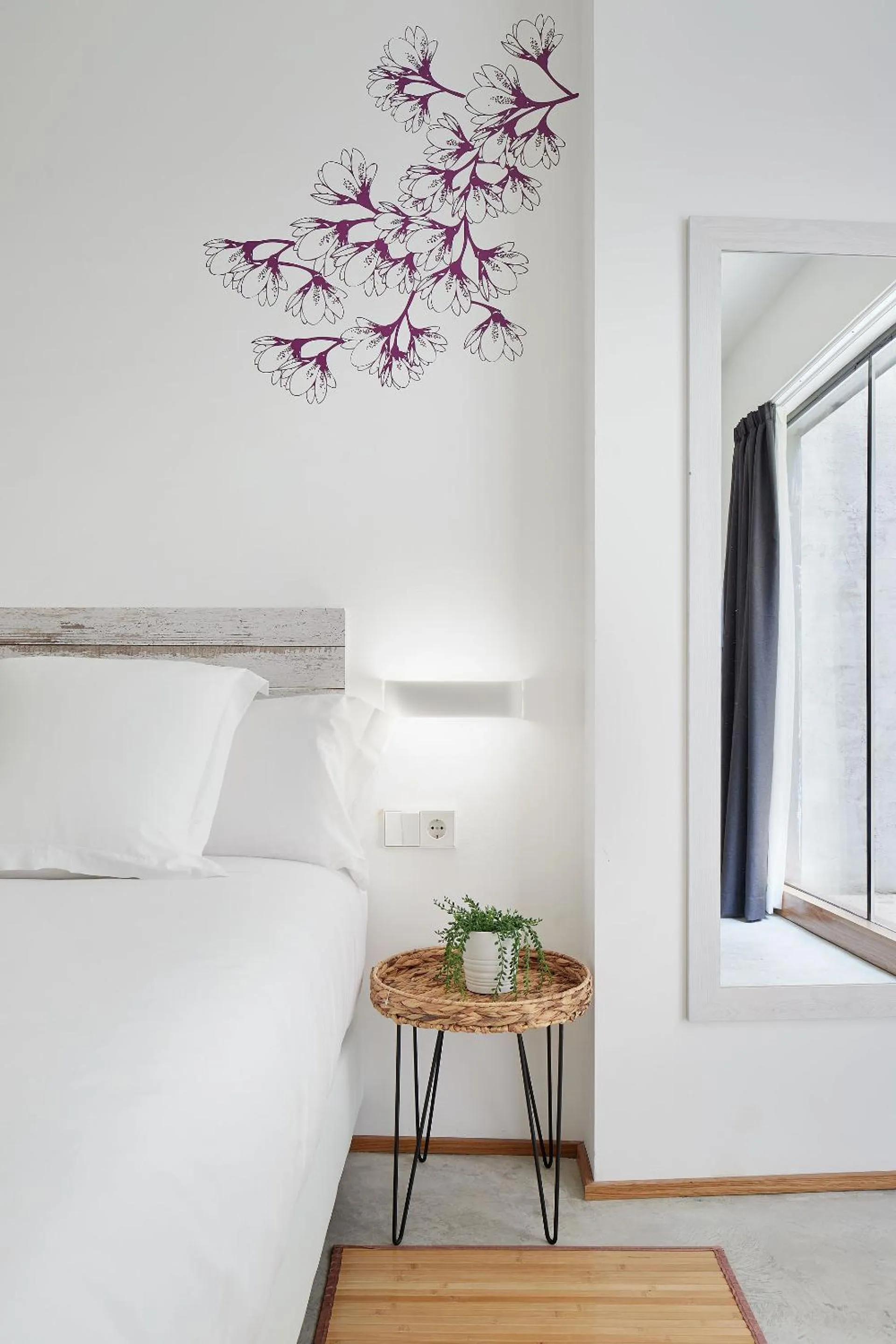 Bed in IRAIPE Estella Rooms Auto Check-in