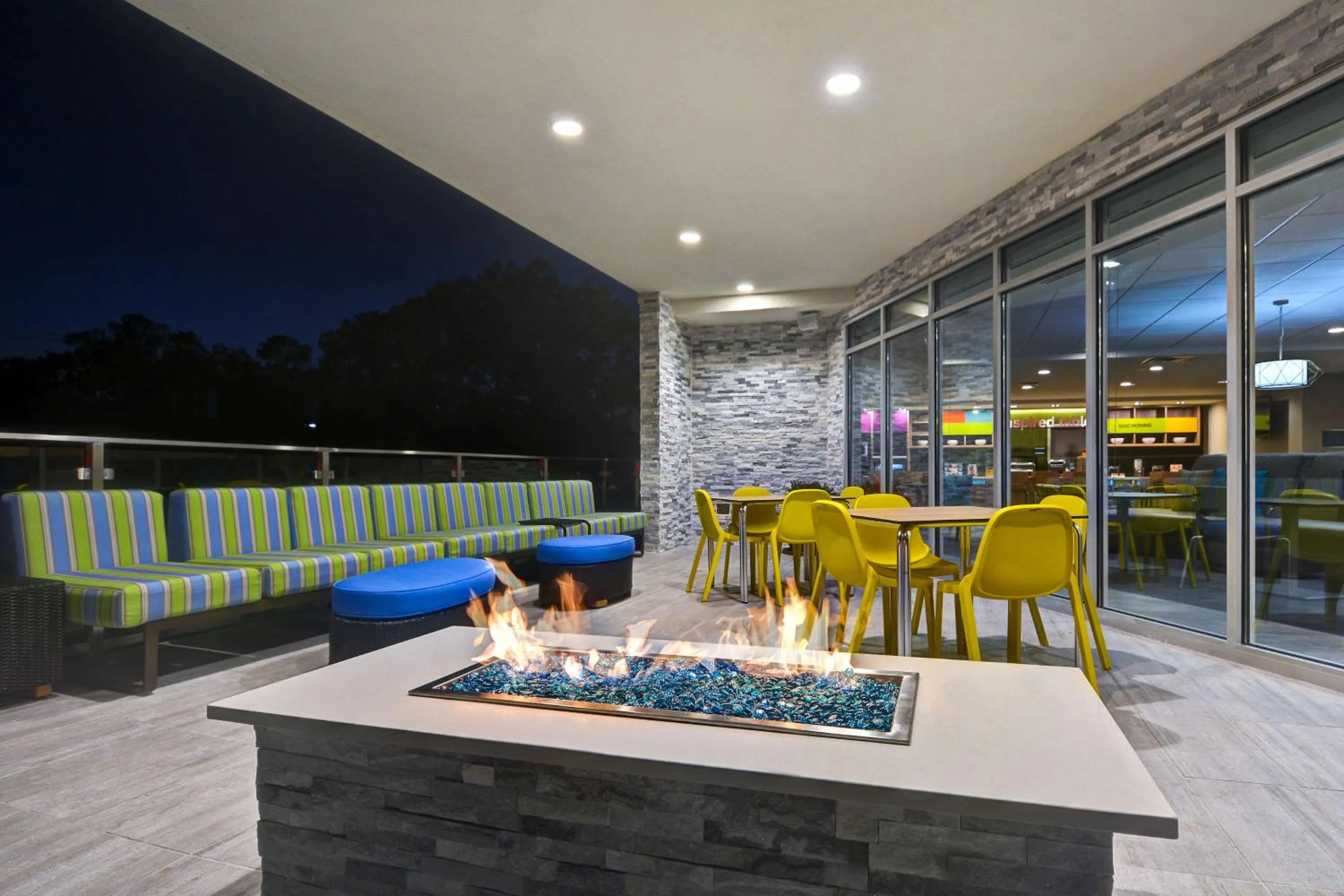 Patio in Home2 Suites By Hilton Savannah Midtown, Ga