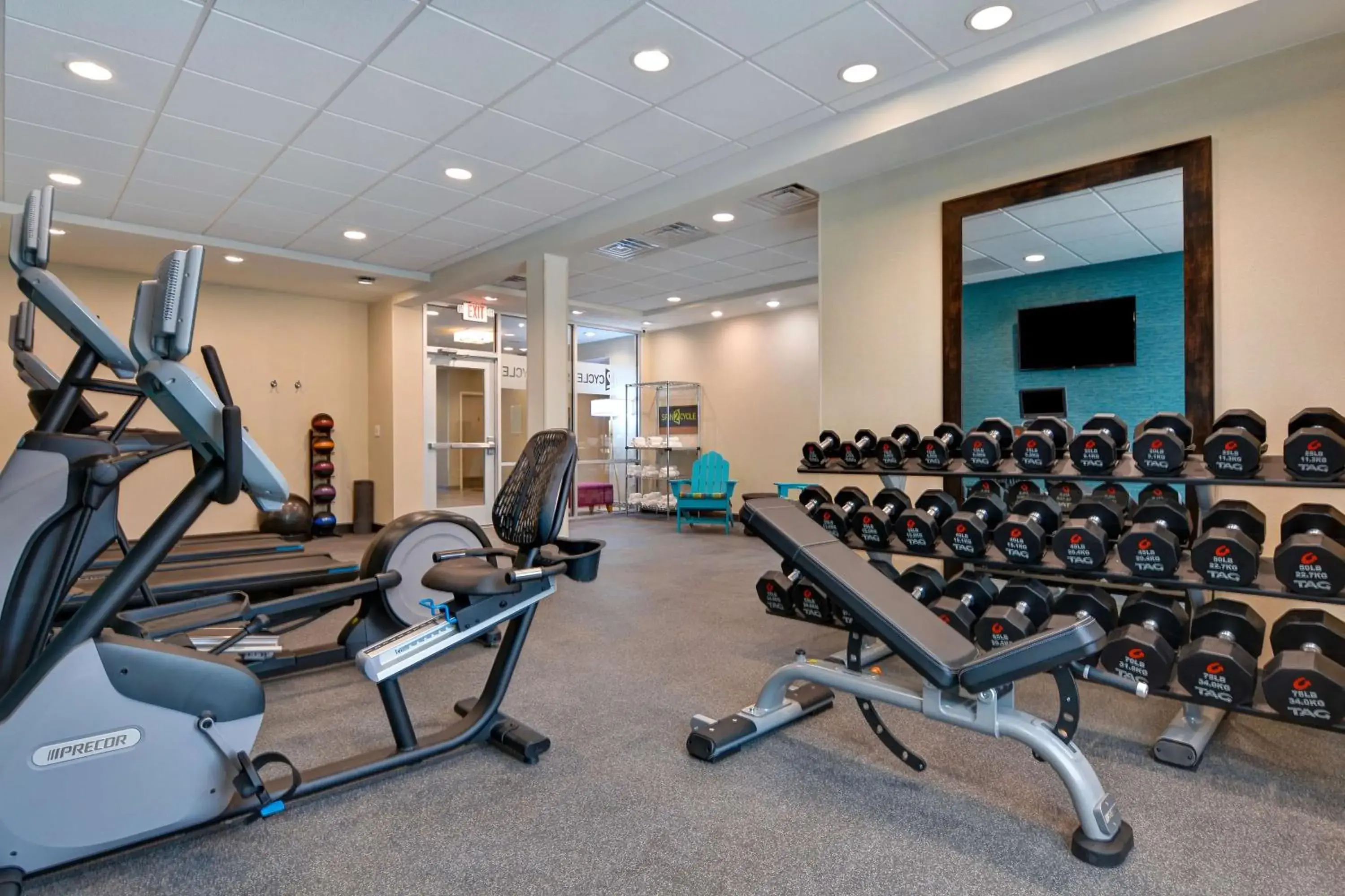 Fitness centre/facilities in Home2 Suites By Hilton Savannah Midtown, Ga Fitness centre/facilities in Home2 Suites By Hilton Savannah Midtown, Ga