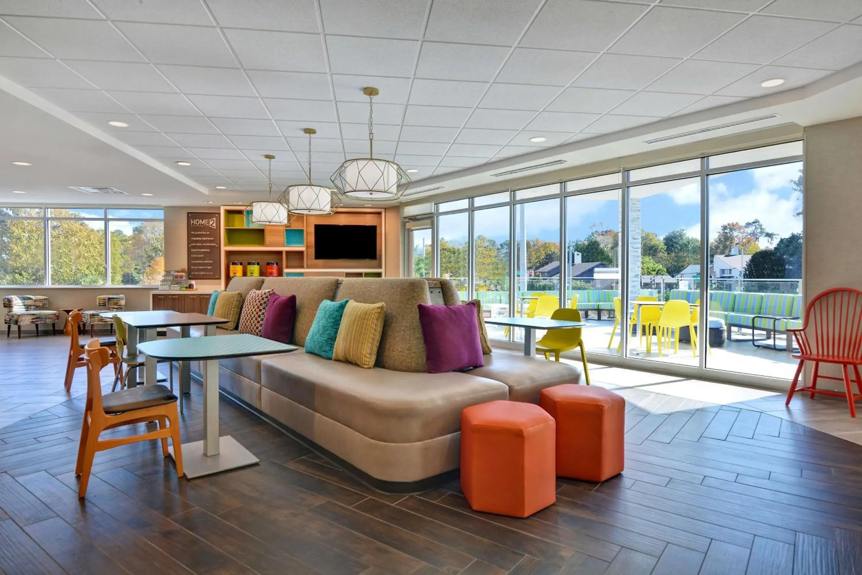 Lobby or reception in Home2 Suites By Hilton Savannah Midtown, Ga Lobby or reception in Home2 Suites By Hilton Savannah Midtown, Ga