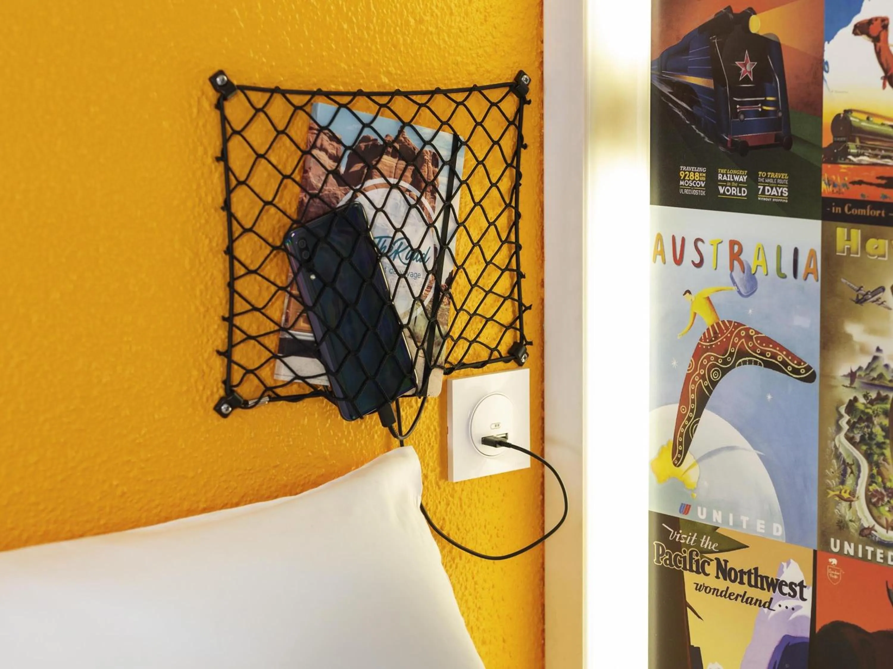 Bedroom in hotelF1 Metz Actipole