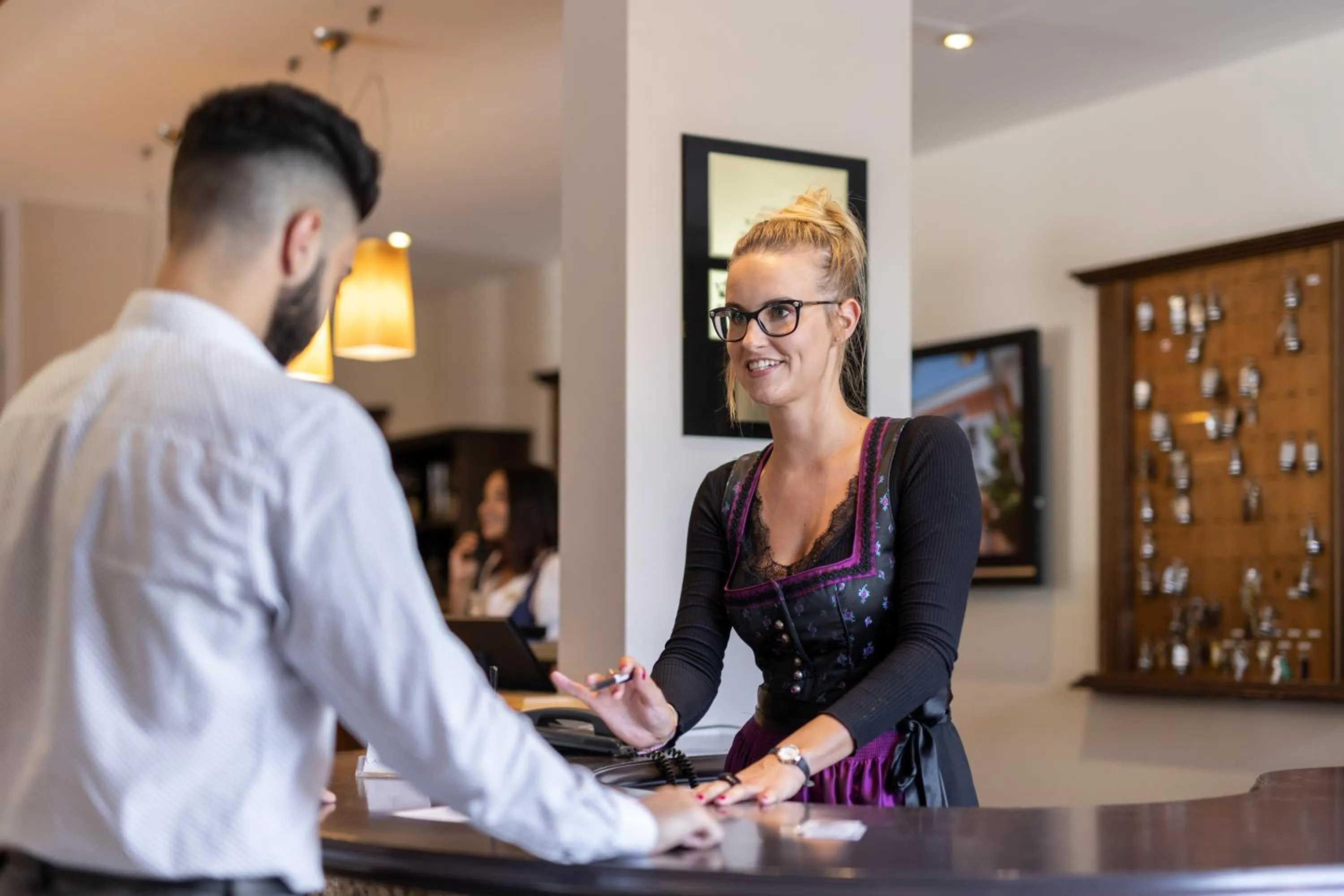 Lobby or reception in Karma Bavaria