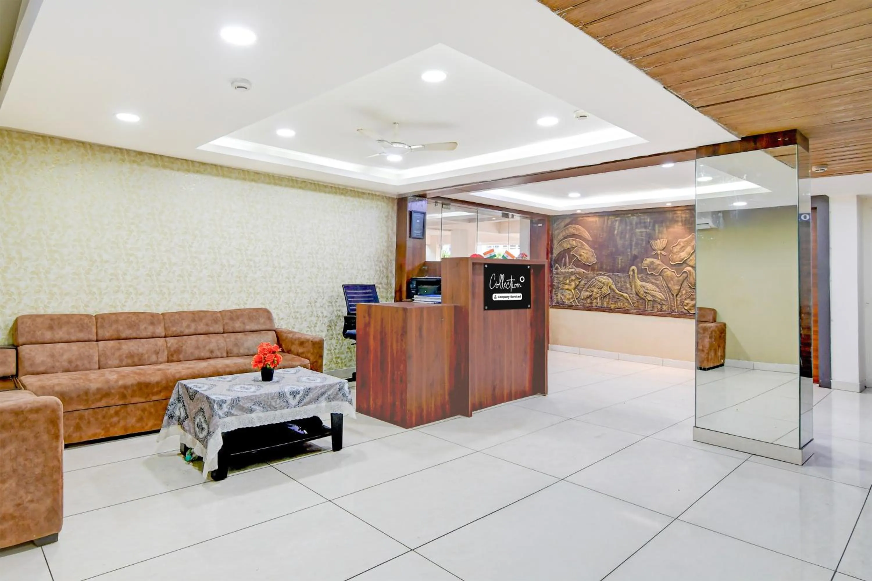 Lobby or reception in Super Collection O Infocity Square Bhubaneswar Formerly Prime Residency