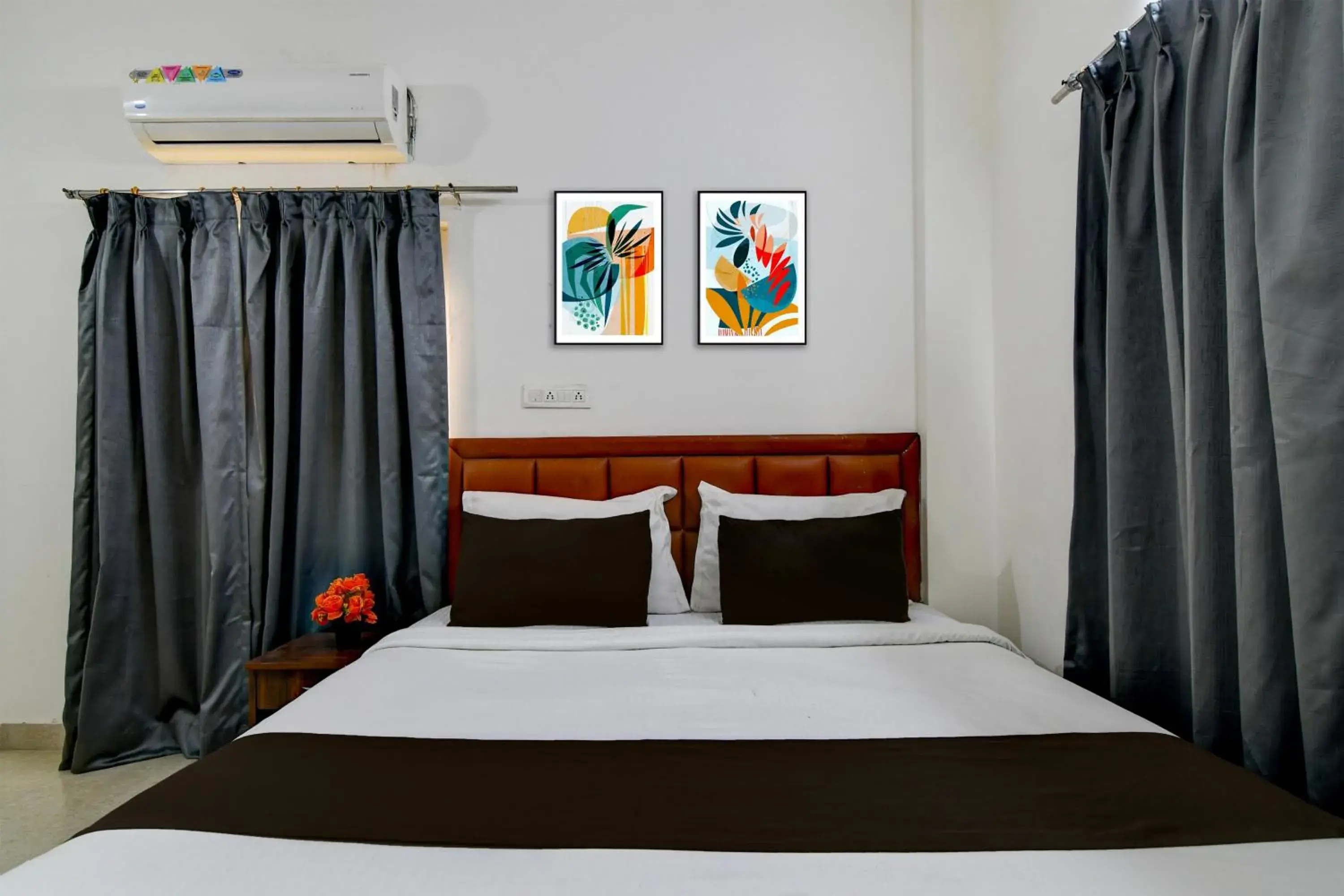 Bedroom, Bed in Super Collection O Infocity Square Bhubaneswar Formerly Prime Residency Bedroom, Bed in Super Collection O Infocity Square Bhubaneswar Formerly Prime Residency