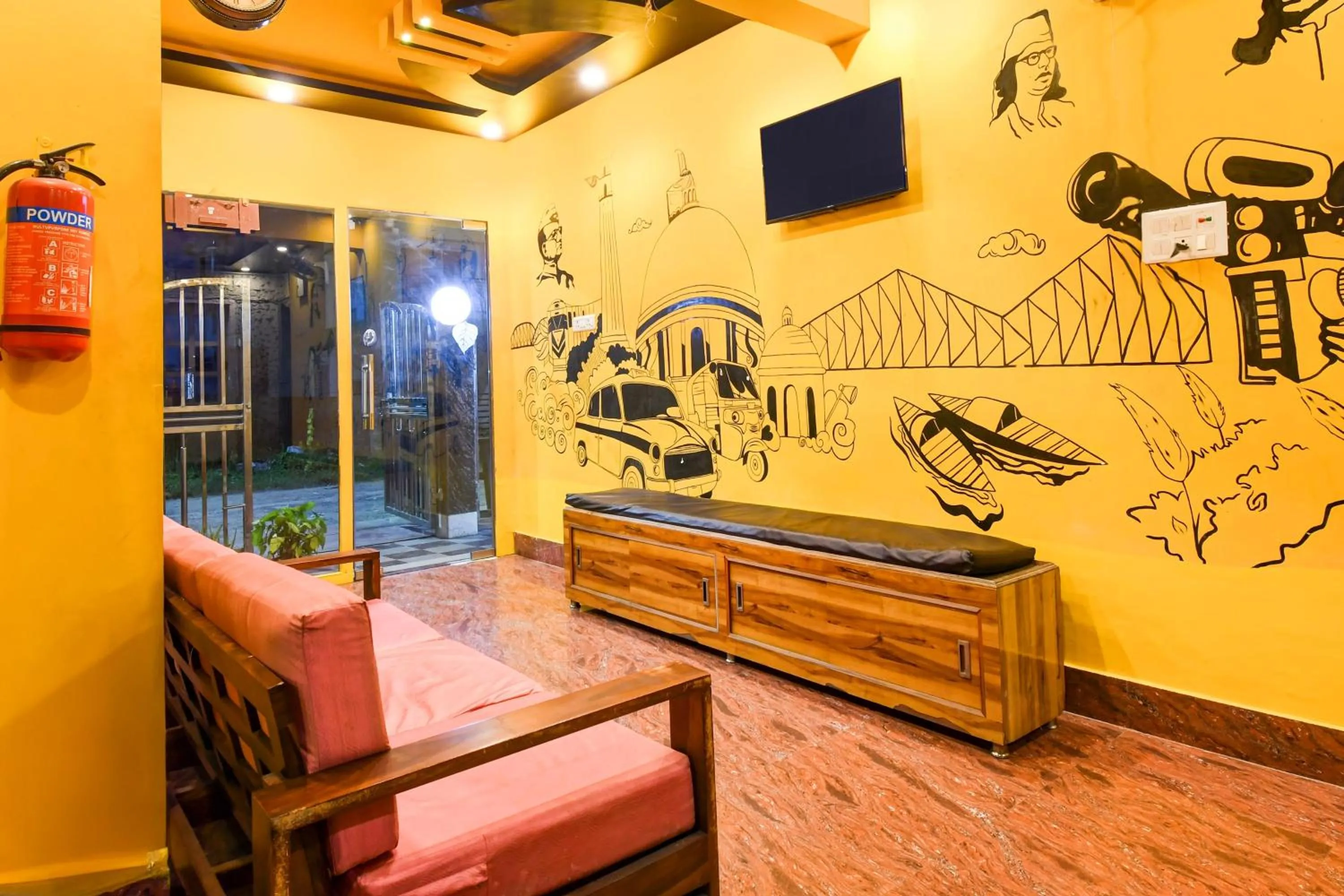 Lobby or reception in Super Hotel O New Town Near Kolkata Airport