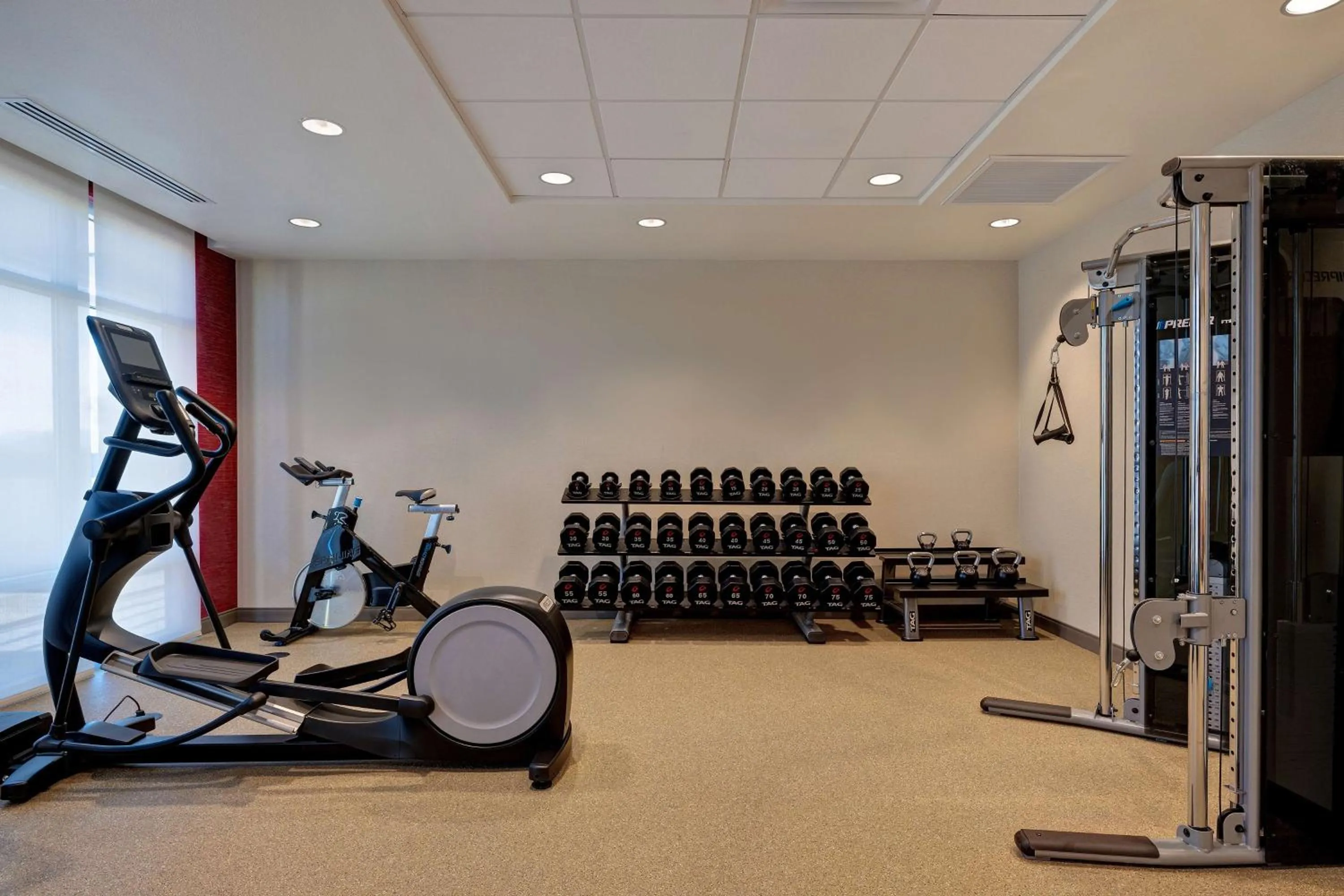Fitness centre/facilities in Home2 Suites By Hilton Barstow, Ca