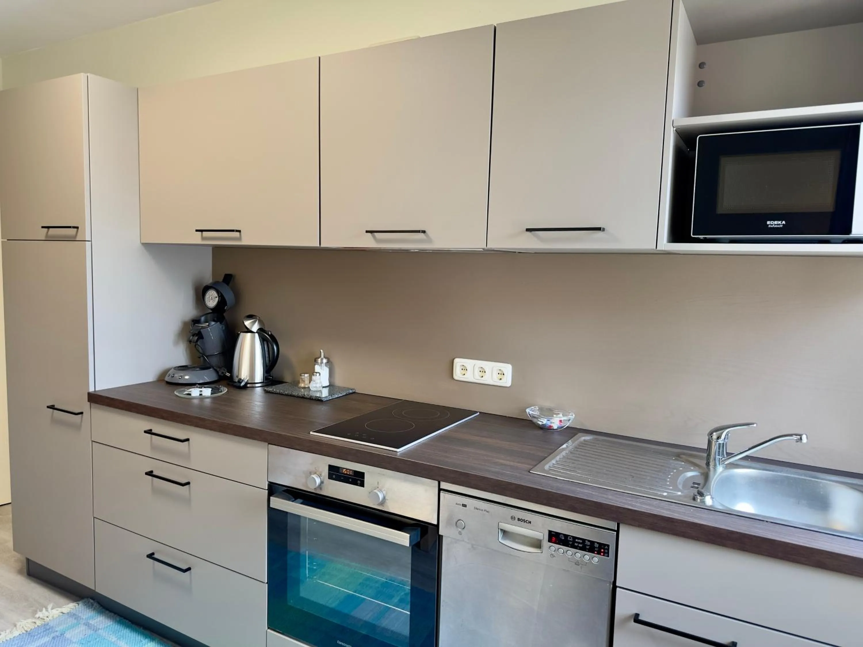 Kitchen or kitchenette in Hotel Central