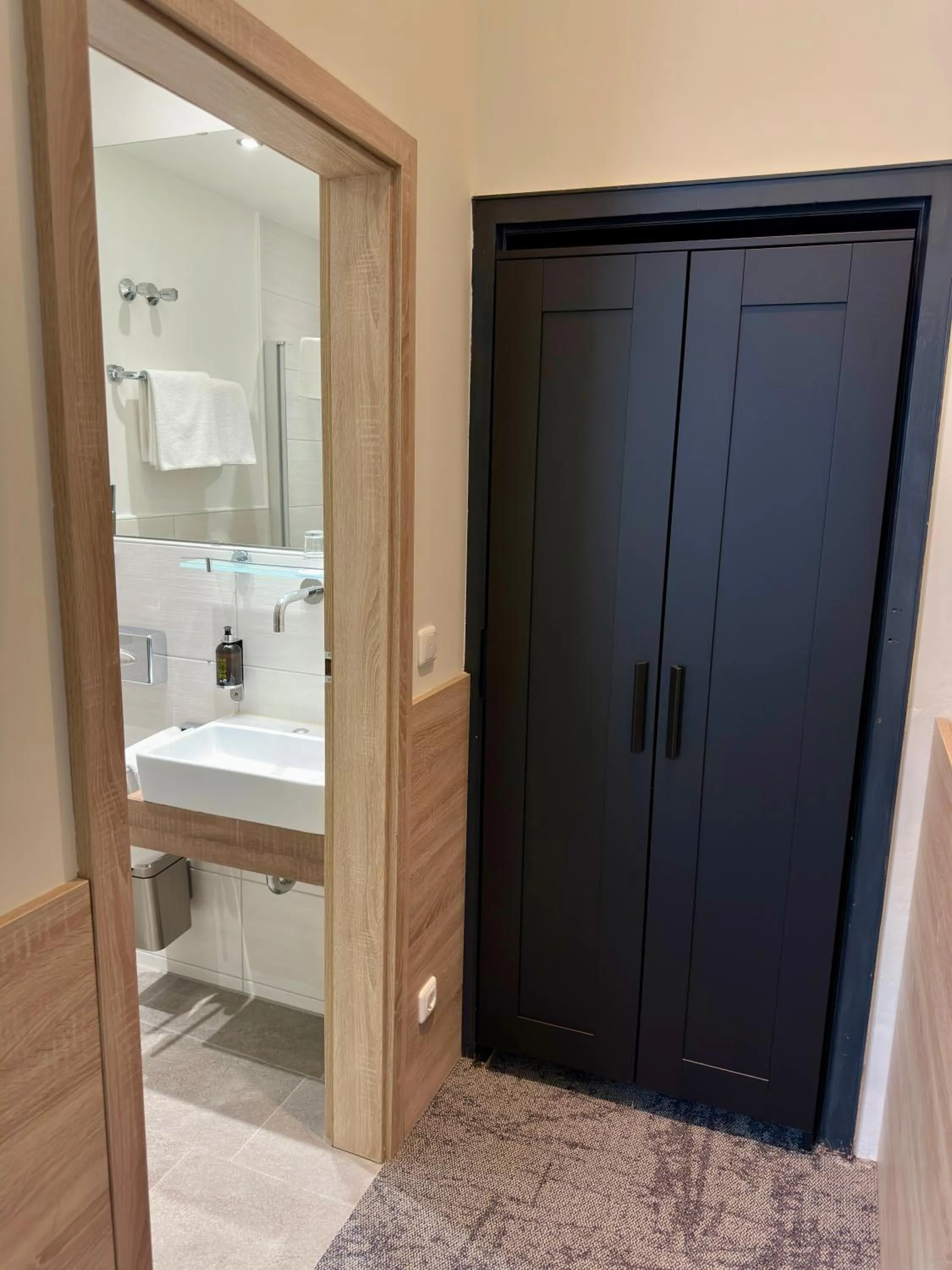 wardrobe in Hotel Central