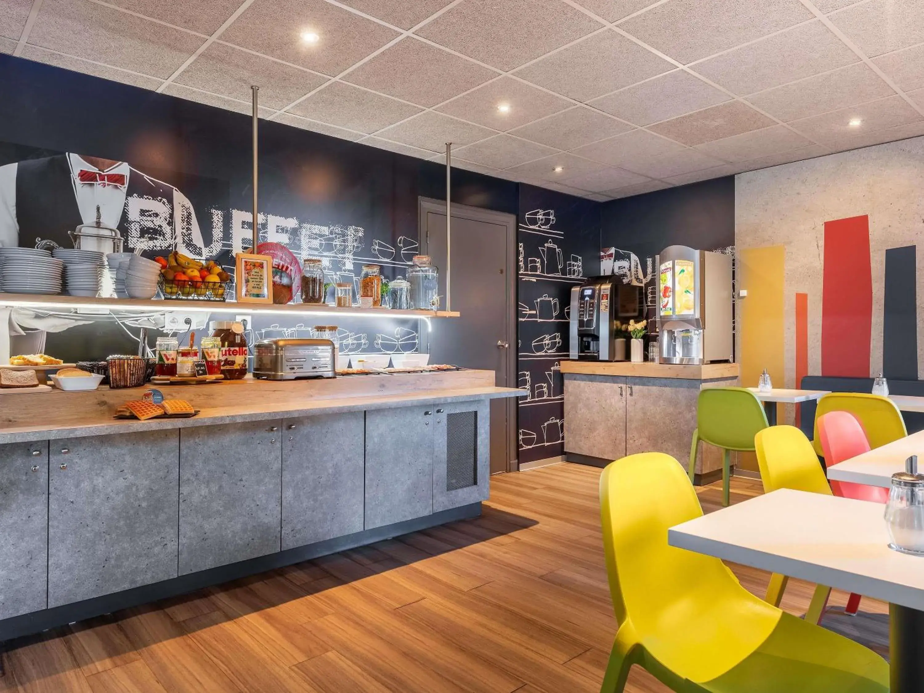 Breakfast in ibis budget Caen Mondeville Breakfast in ibis budget Caen Mondeville