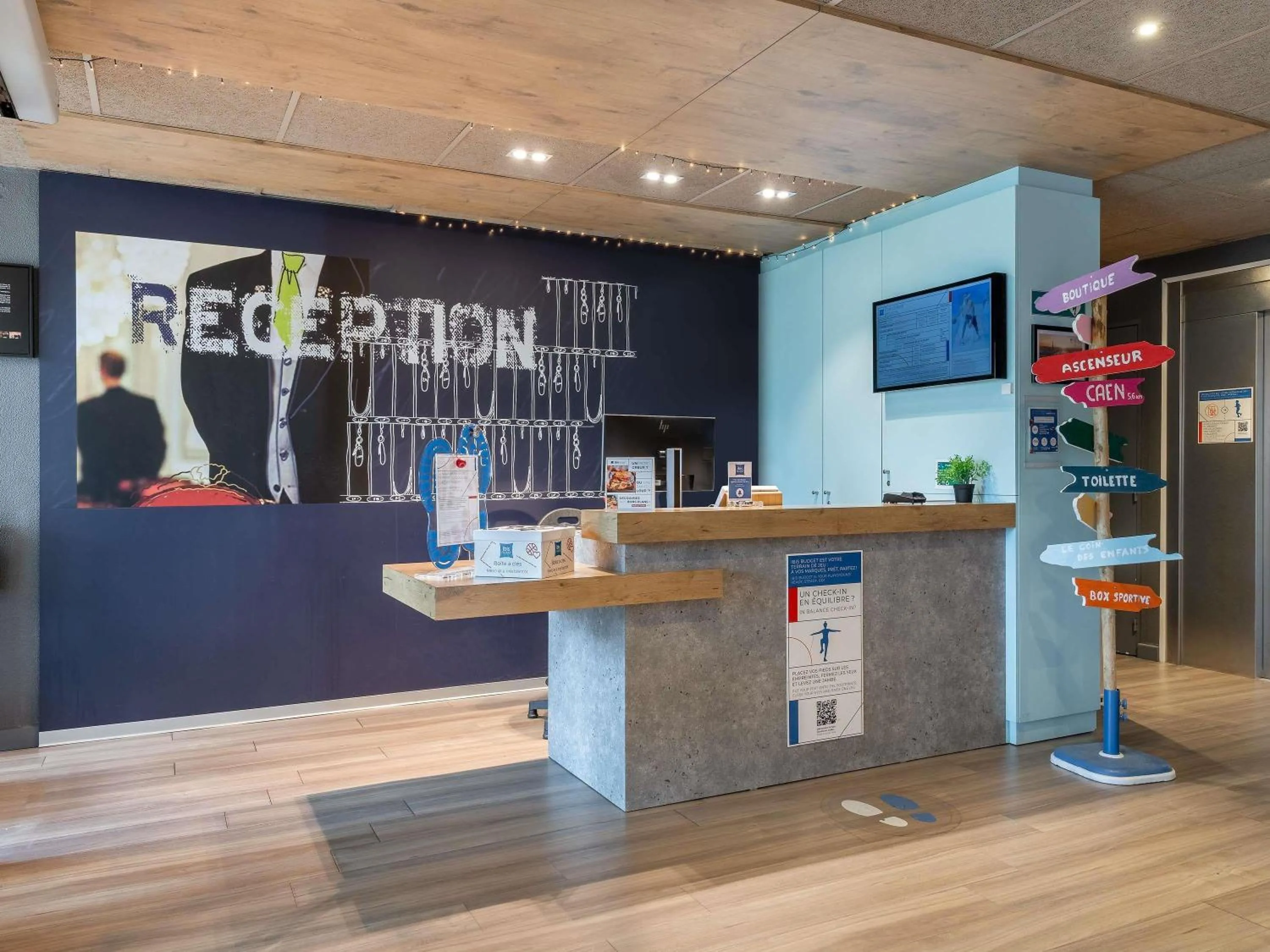 Property building in ibis budget Caen Mondeville