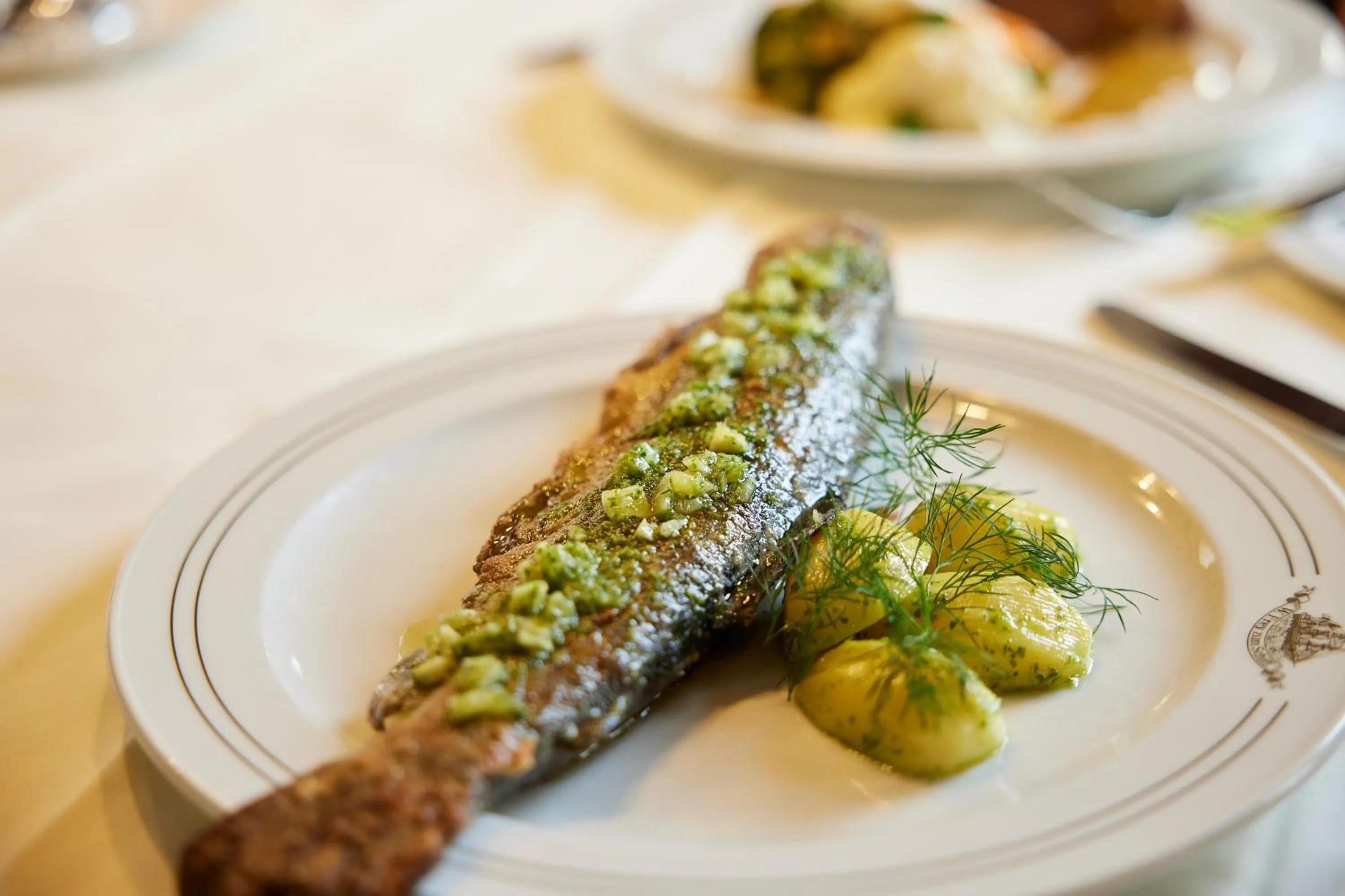 Food and drinks in Hotel Zum Schiff