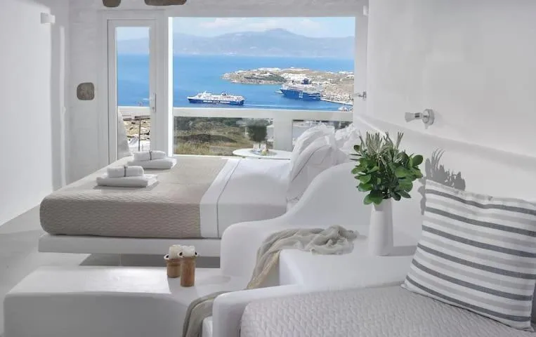 Bed in Crystal Suites