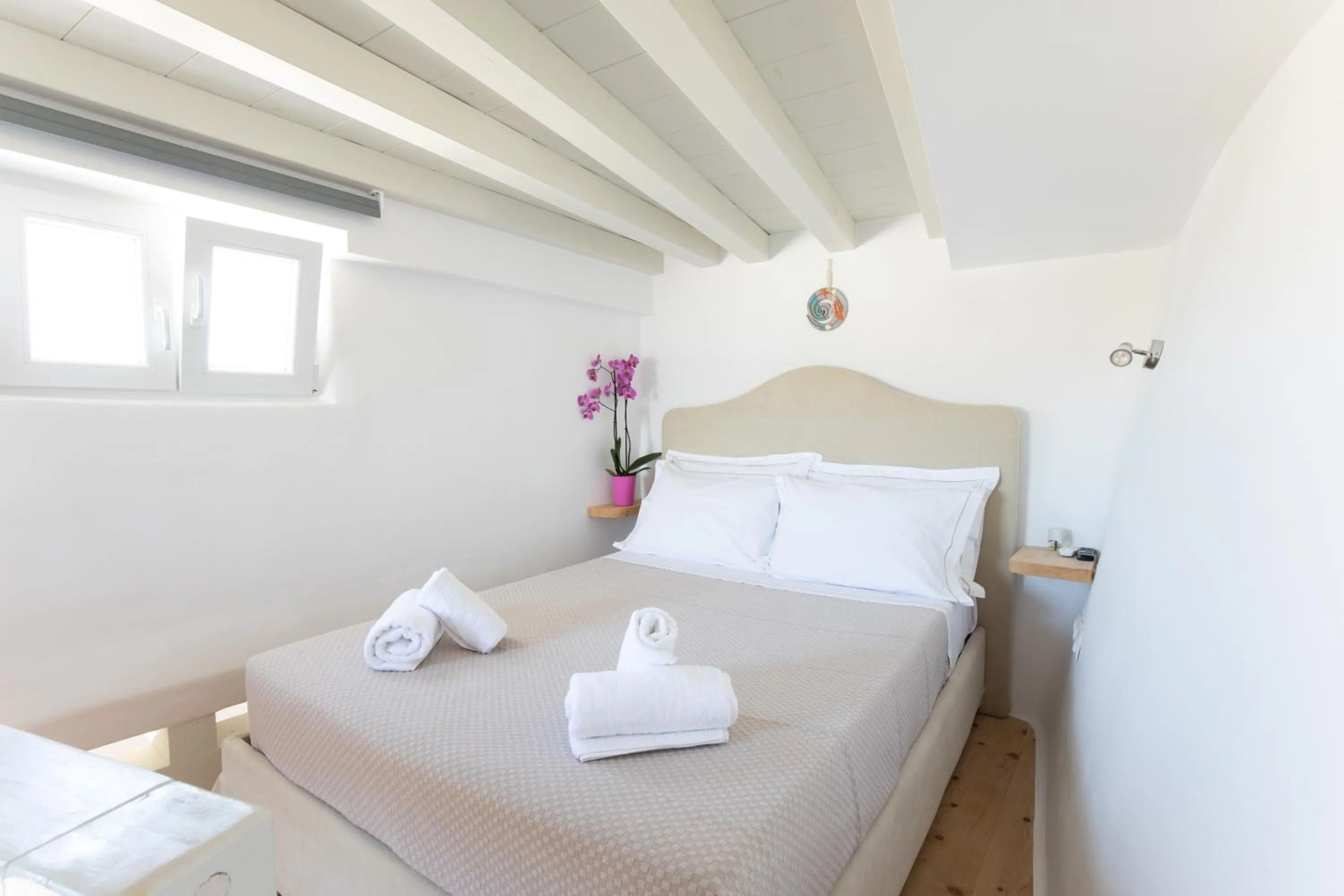 Bed in Crystal Suites