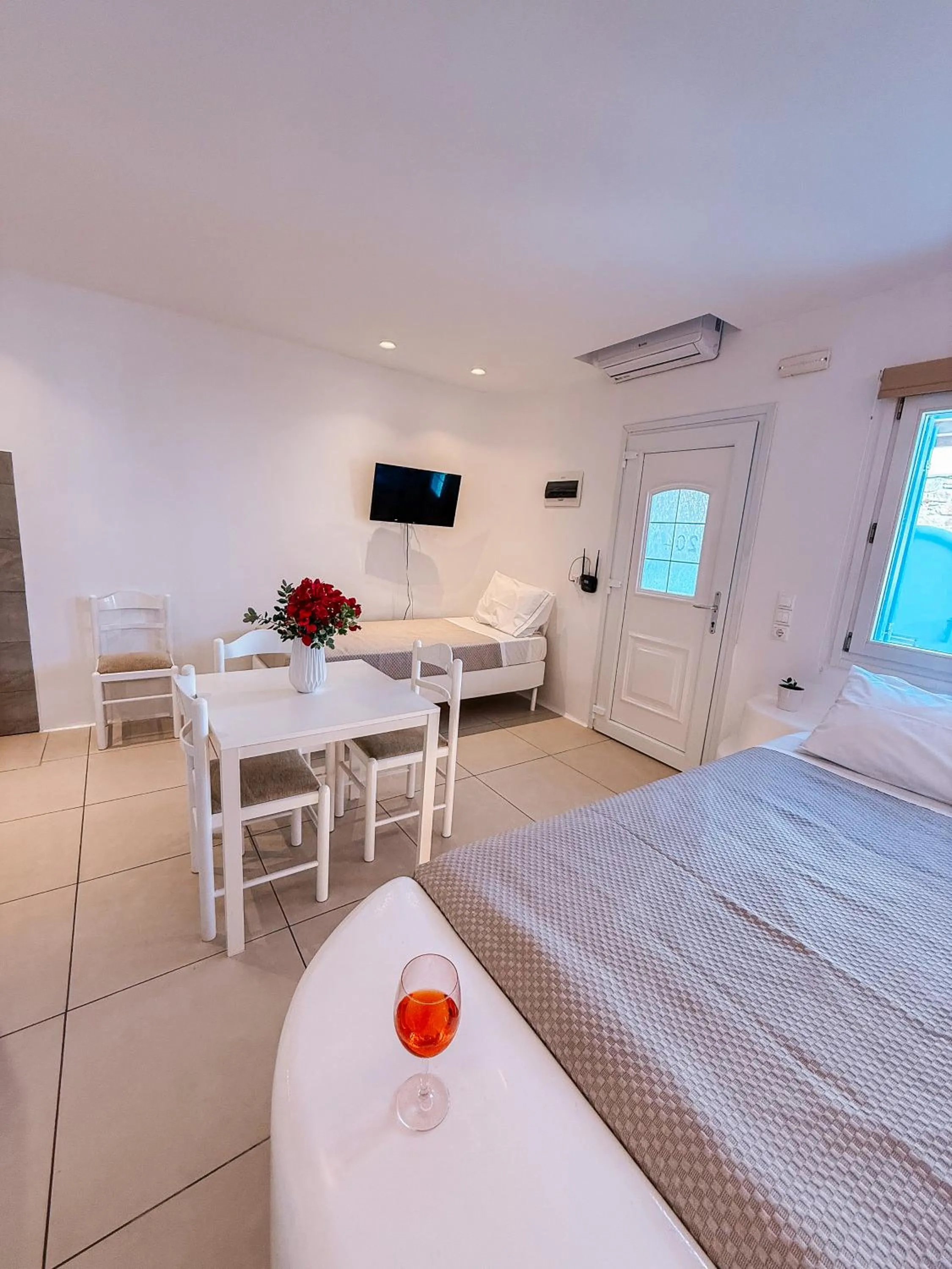 Property building, Bed in Crystal Suites