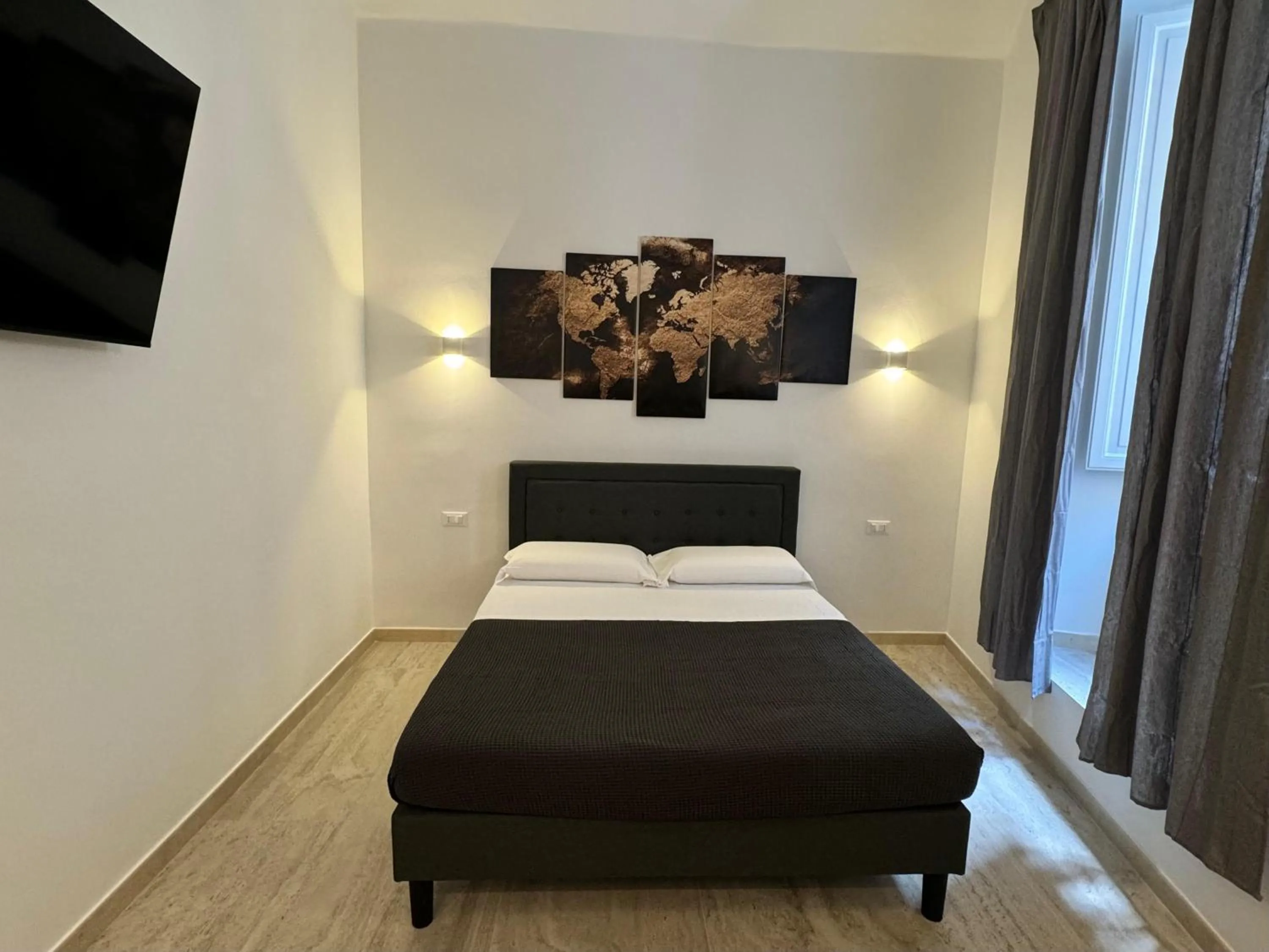 Bed in Art Atelier Risorgimento Guest House