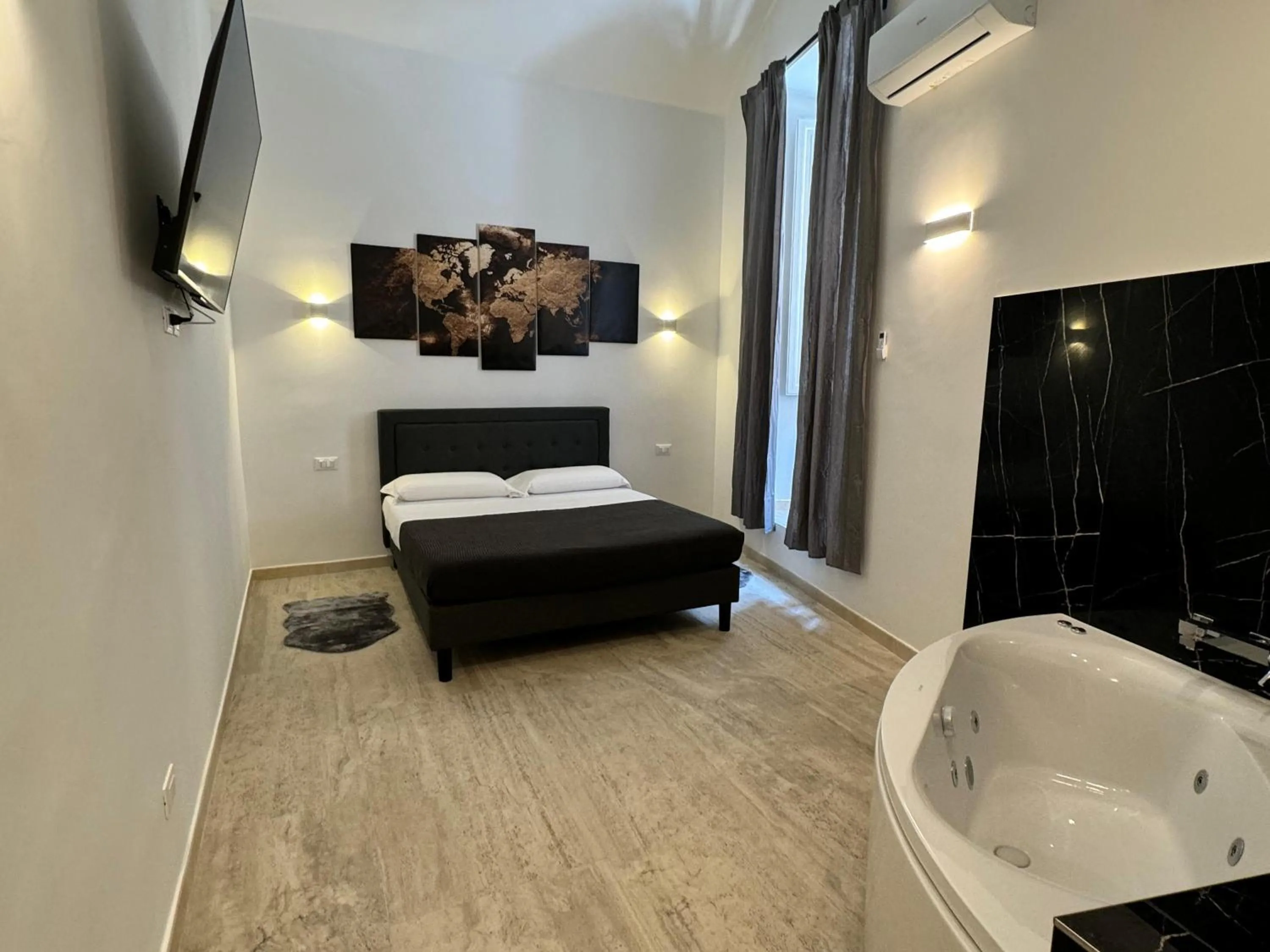 Bedroom, Bed in Art Atelier Risorgimento Guest House