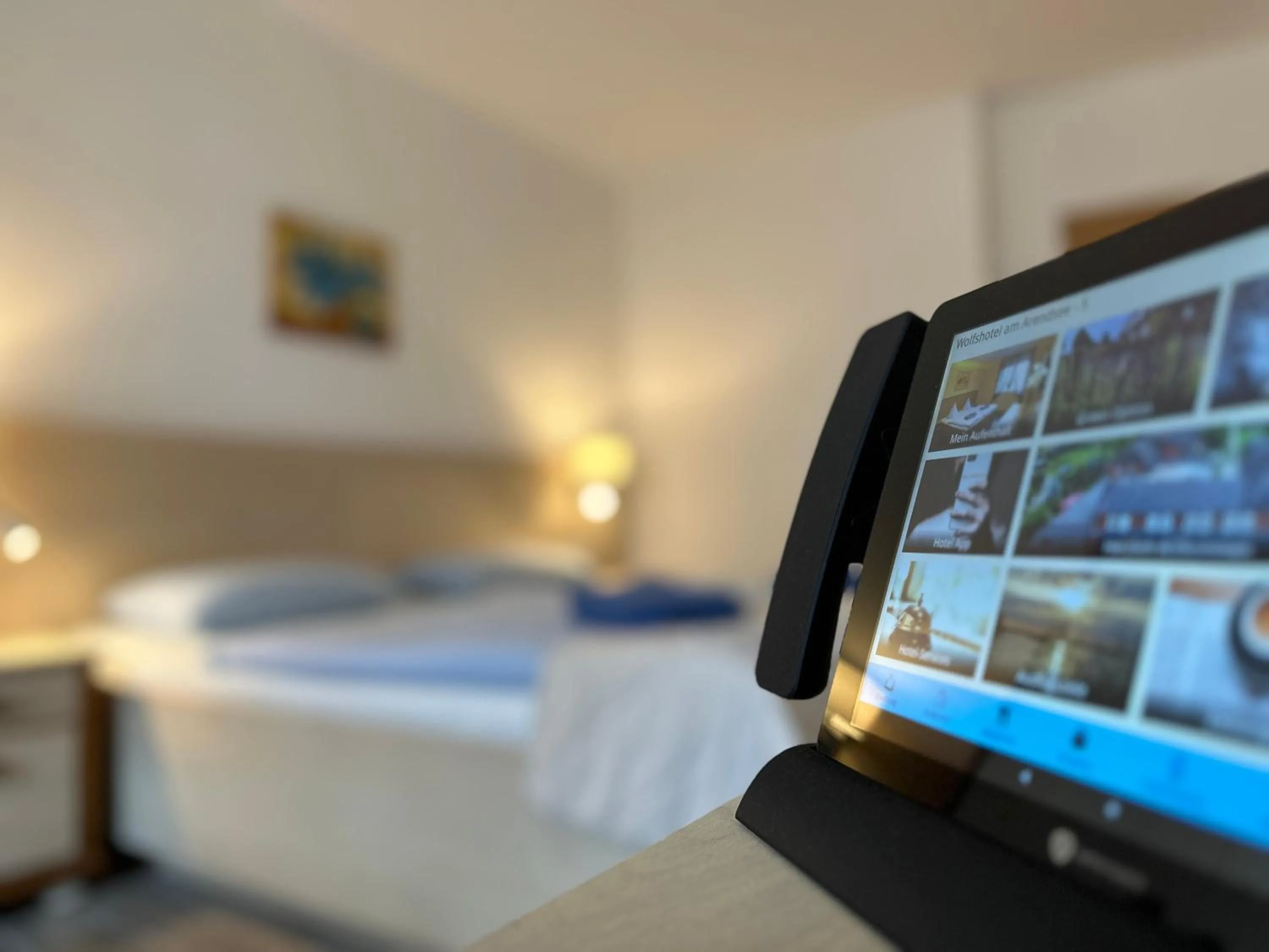 Bed in Wolfshotel am Arendsee