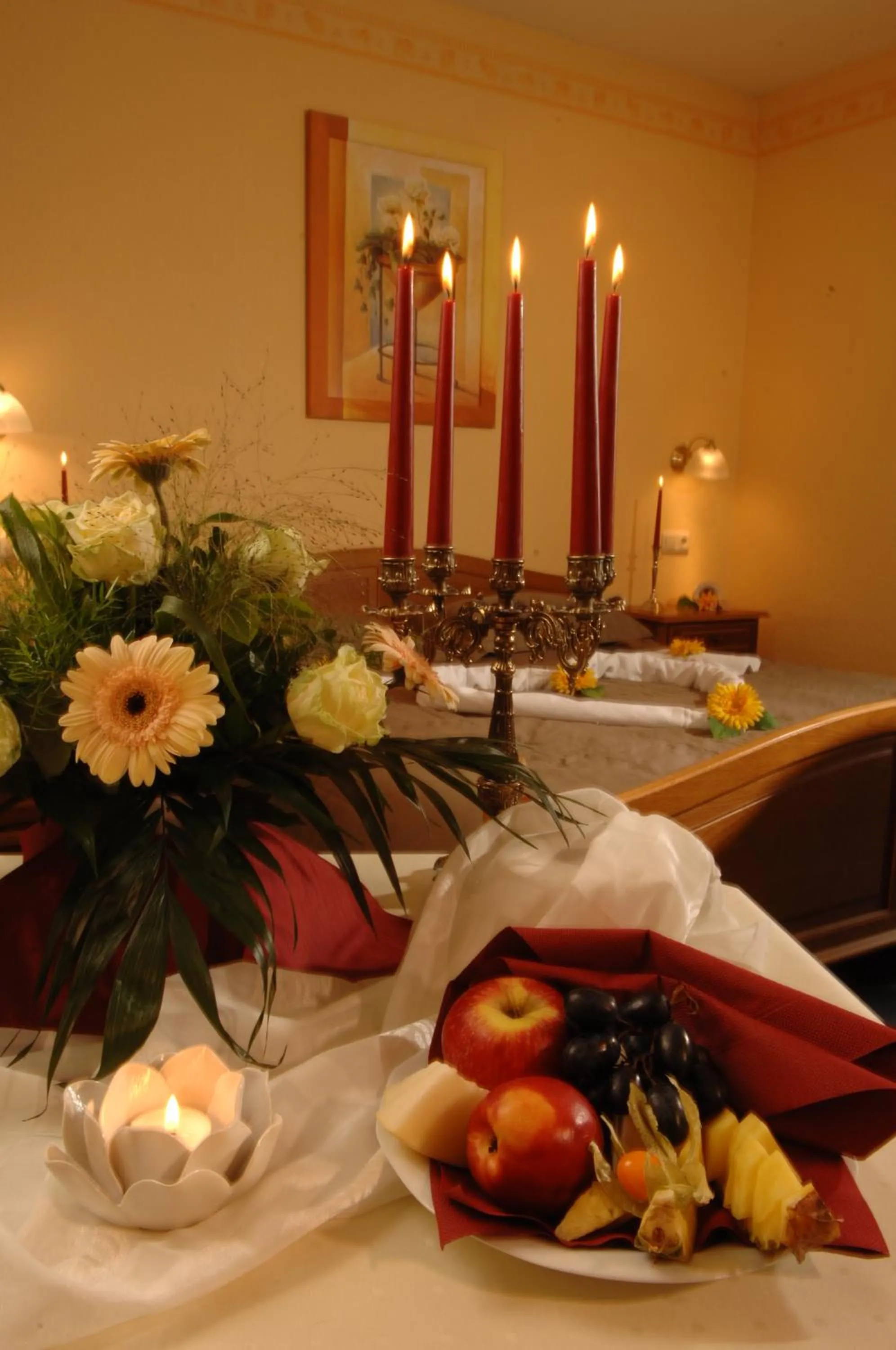 Food and drinks in Wolfshotel am Arendsee