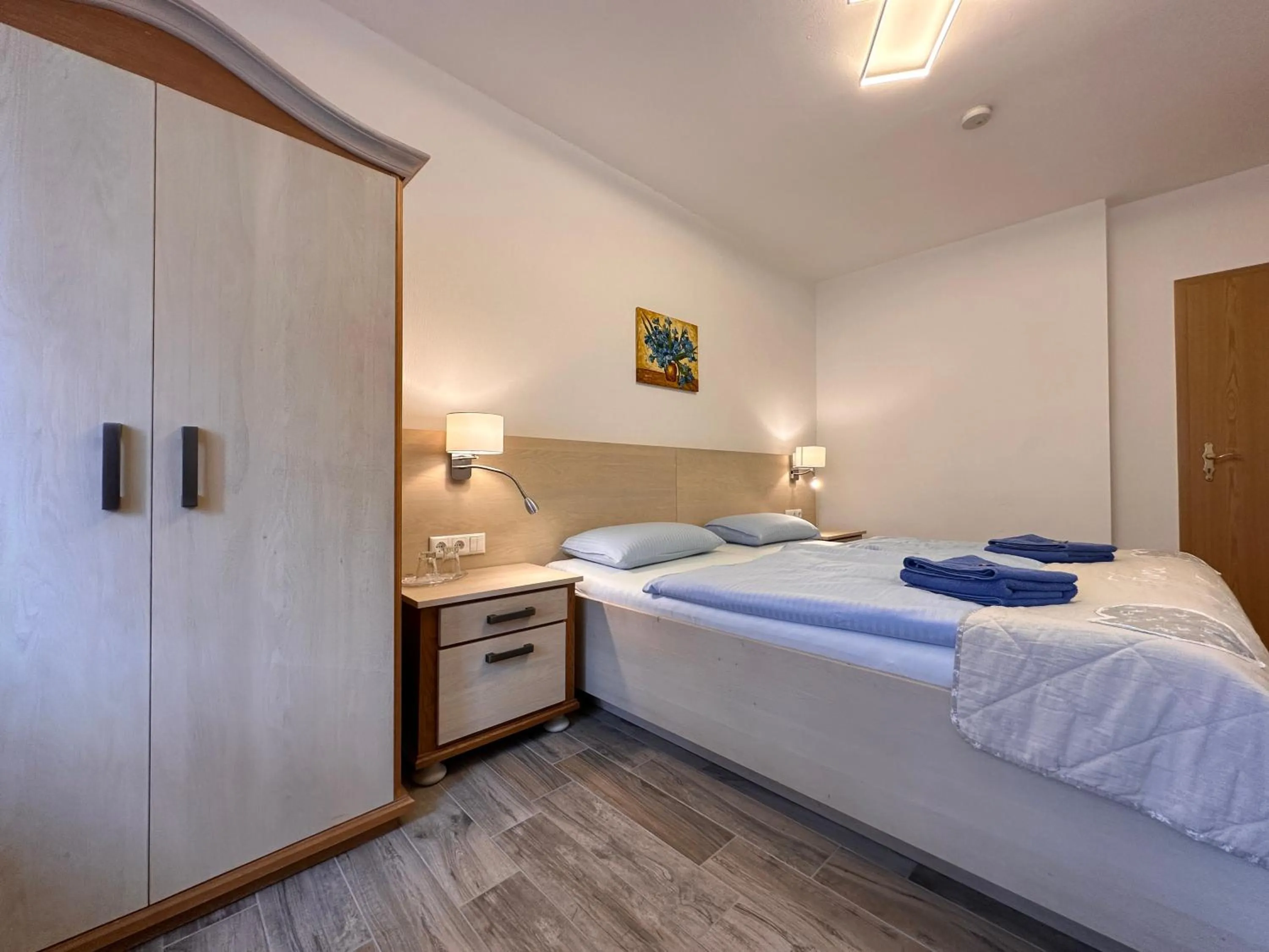 Bed in Wolfshotel am Arendsee