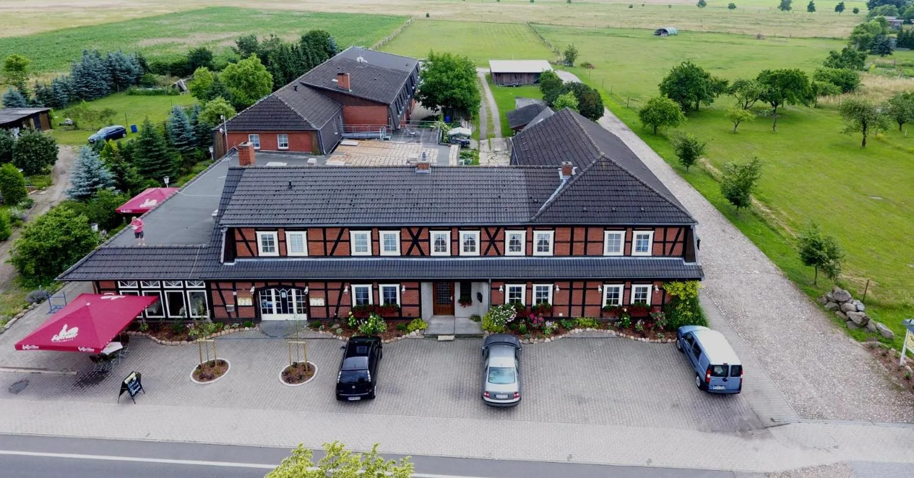 Property building in Wolfshotel am Arendsee