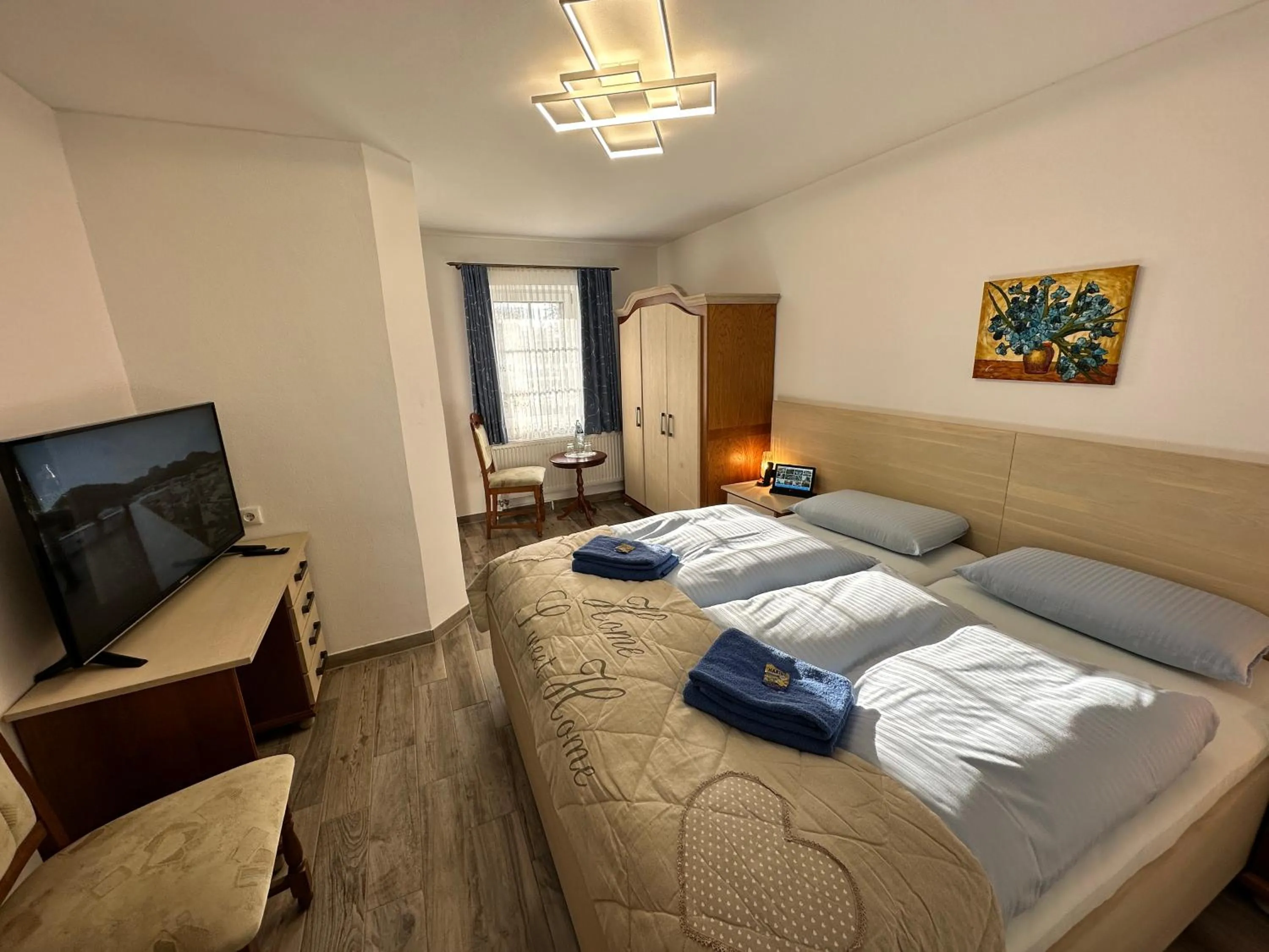 Bed in Wolfshotel am Arendsee