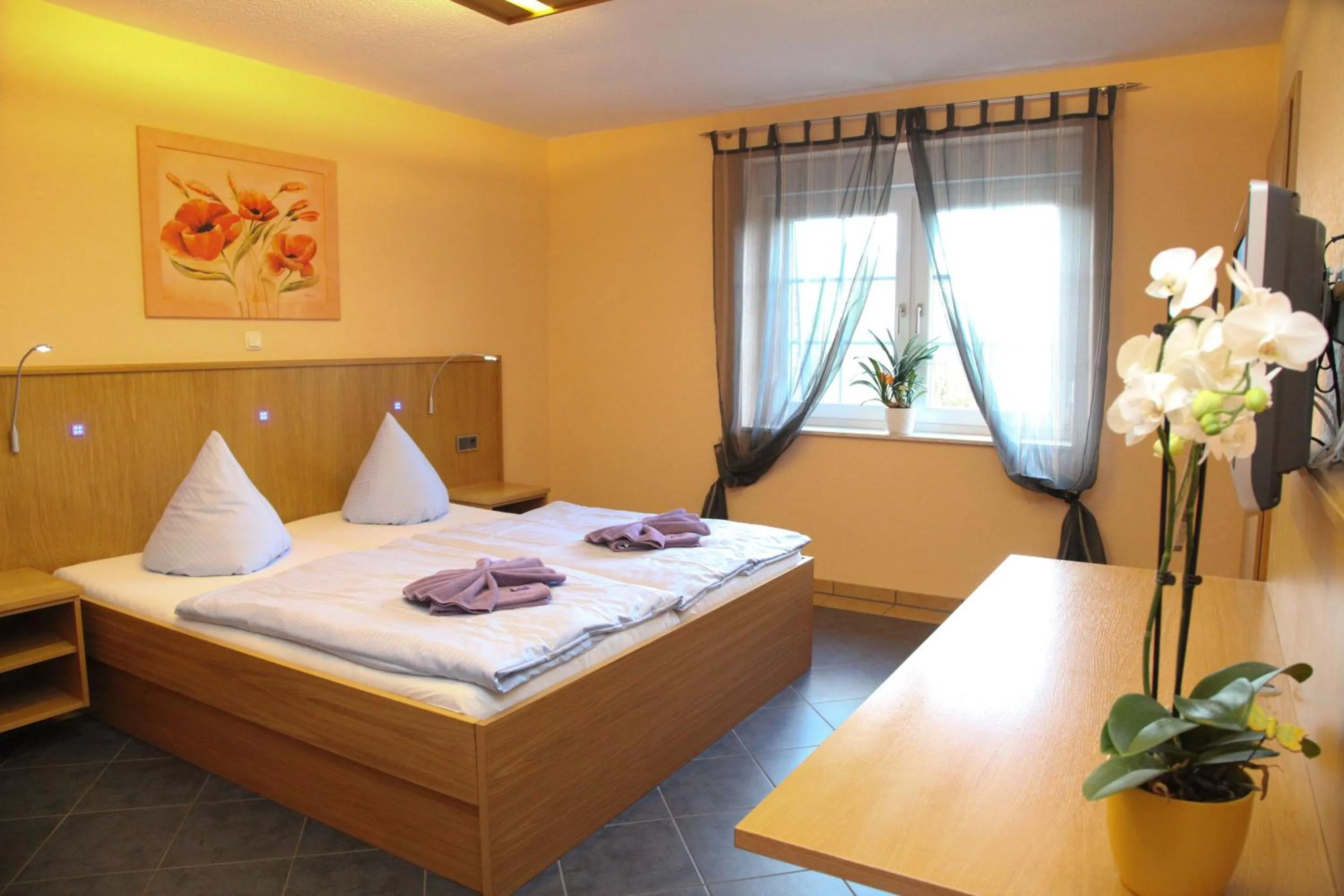 Bed in Wolfshotel am Arendsee