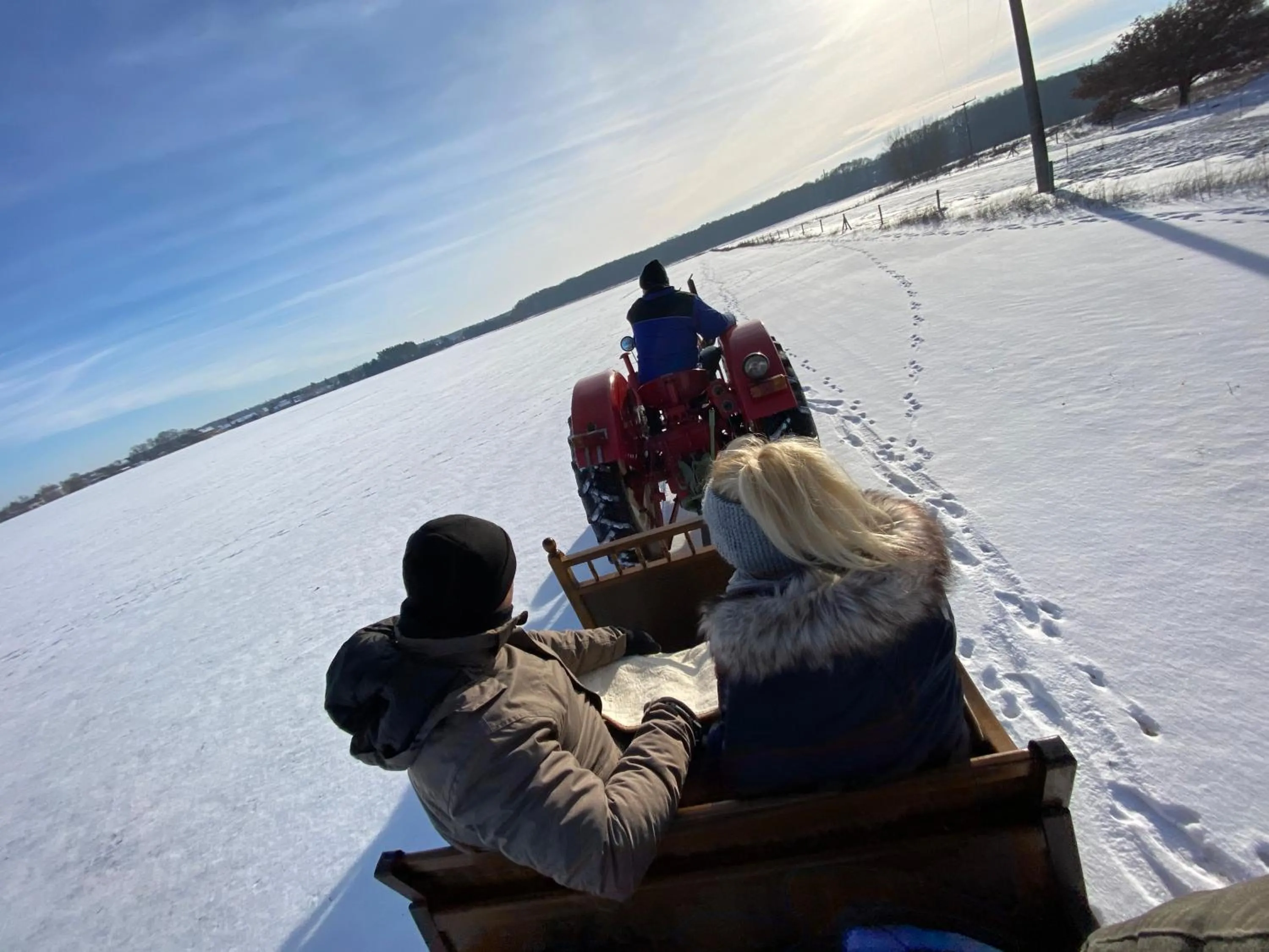 Winter in Wolfshotel am Arendsee
