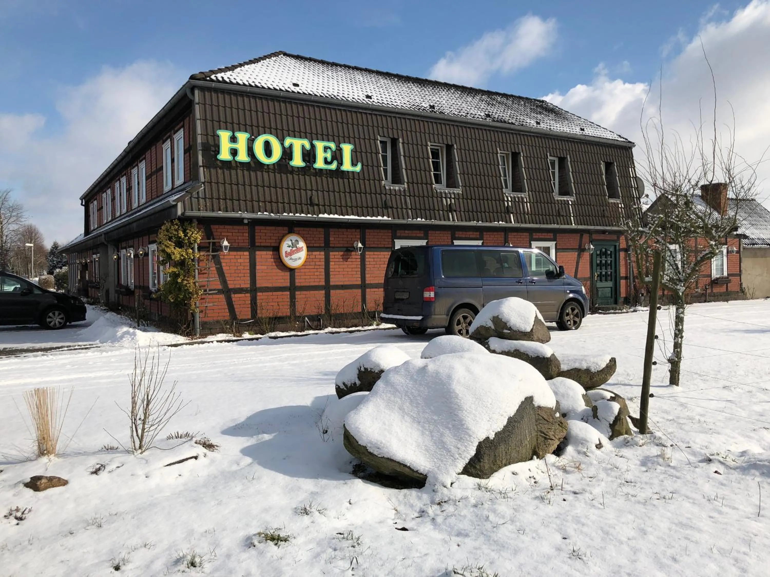 Winter in Wolfshotel am Arendsee