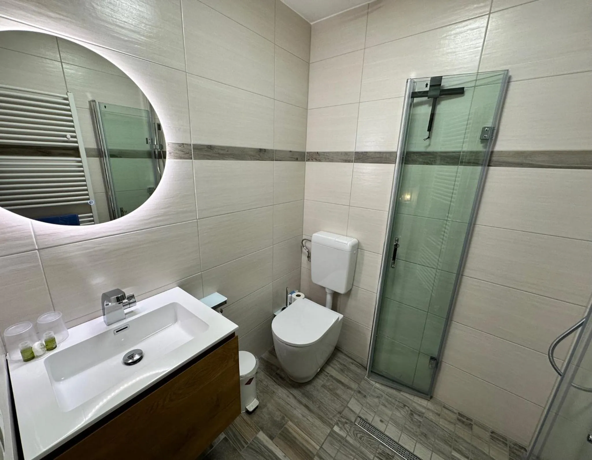 Shower in Wolfshotel am Arendsee