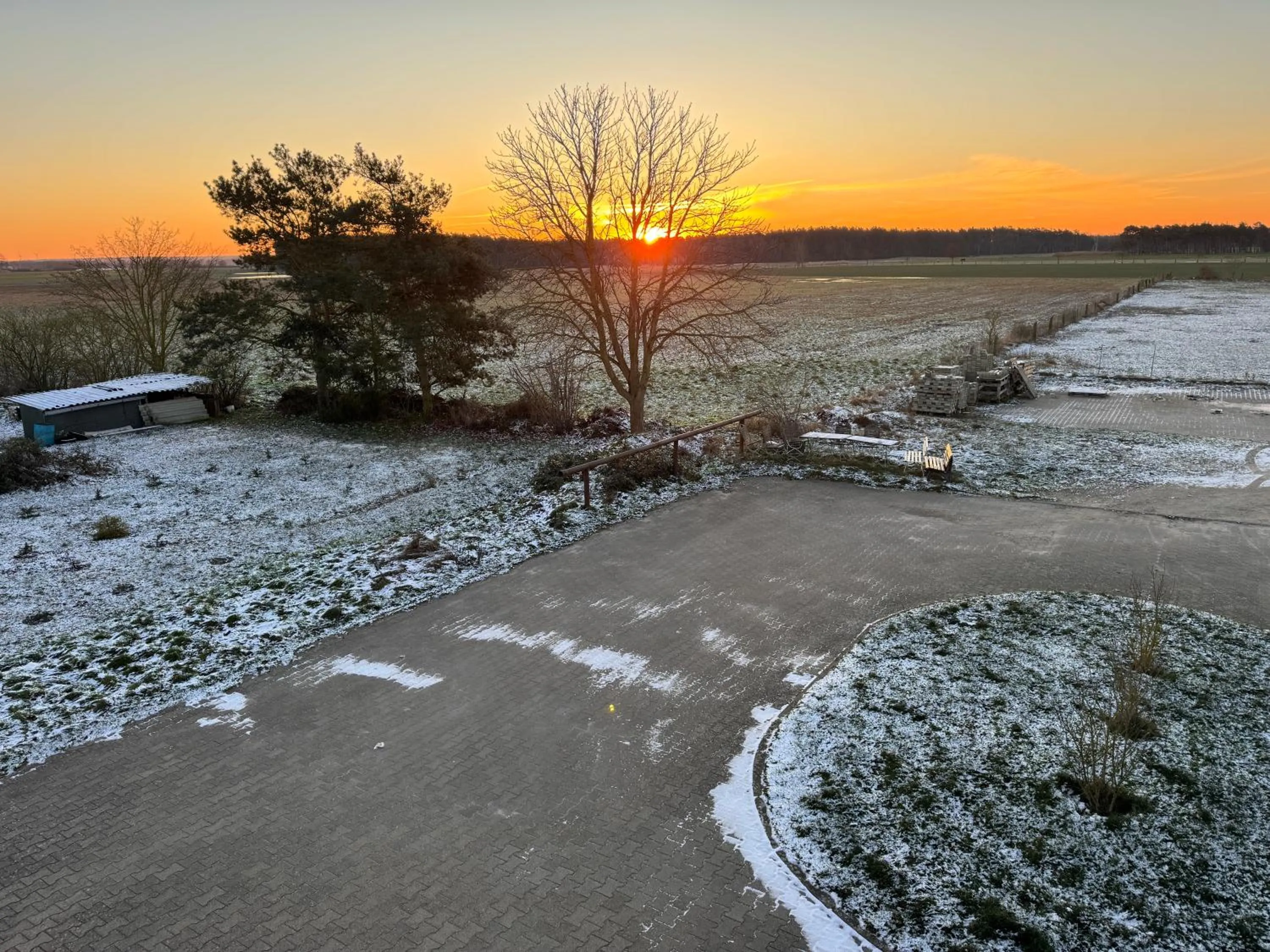 Winter in Wolfshotel am Arendsee