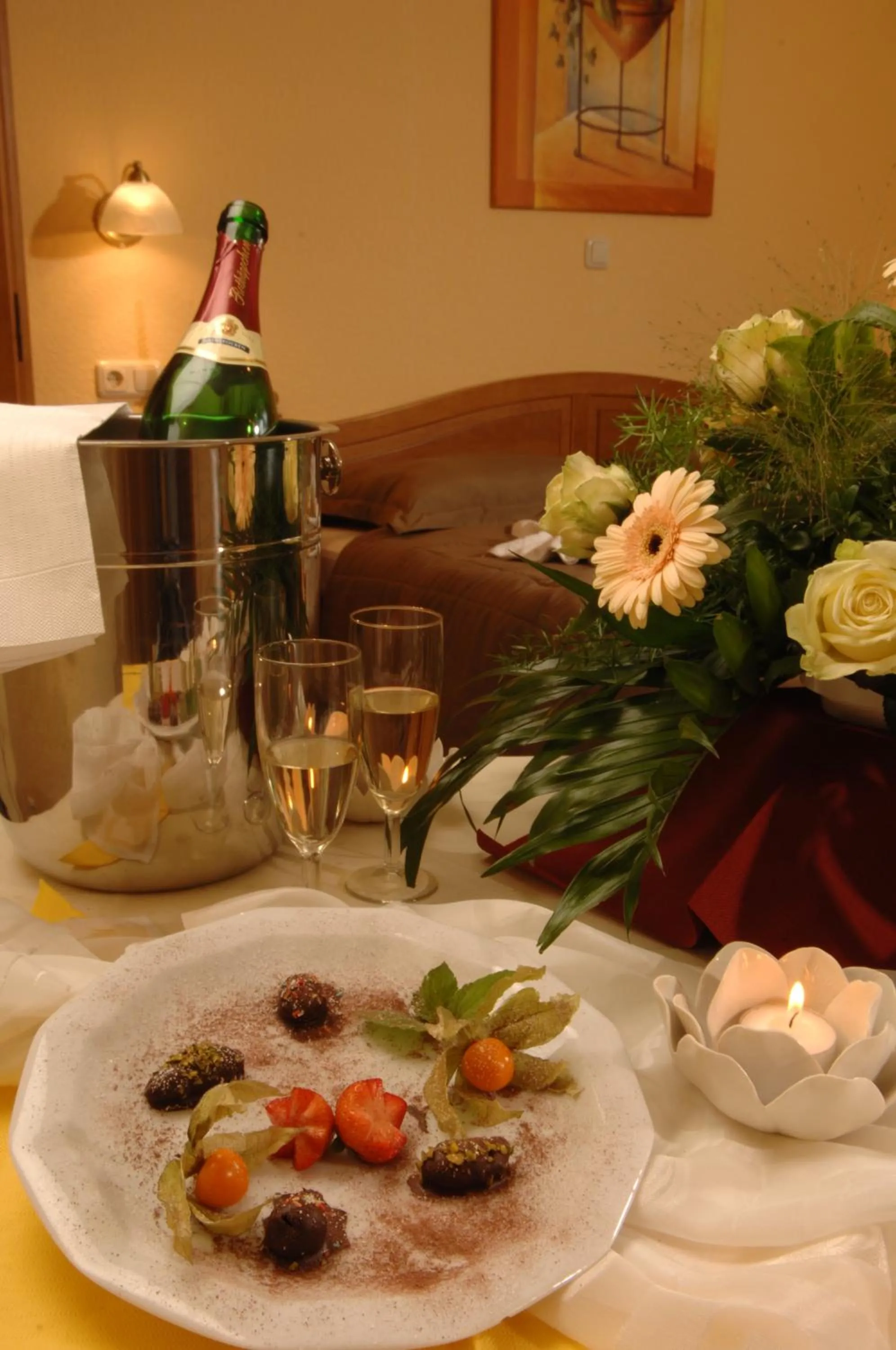 Food and drinks in Wolfshotel am Arendsee