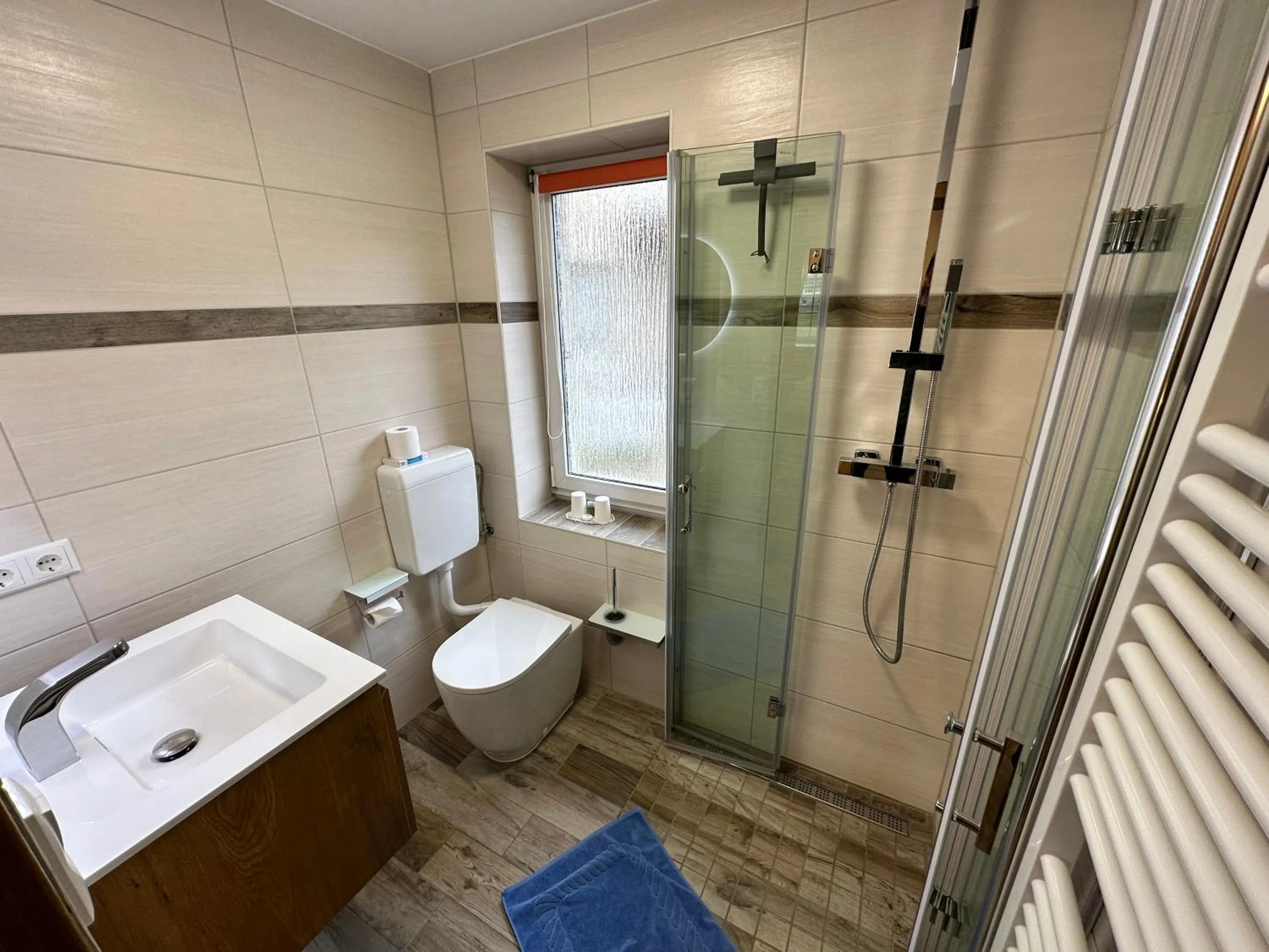 Shower in Wolfshotel am Arendsee