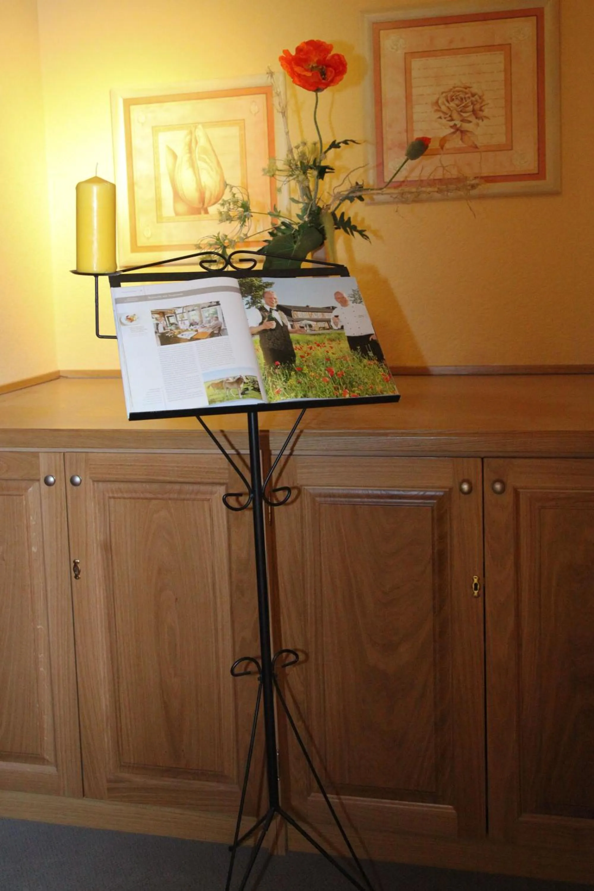 Decorative detail in Wolfshotel am Arendsee