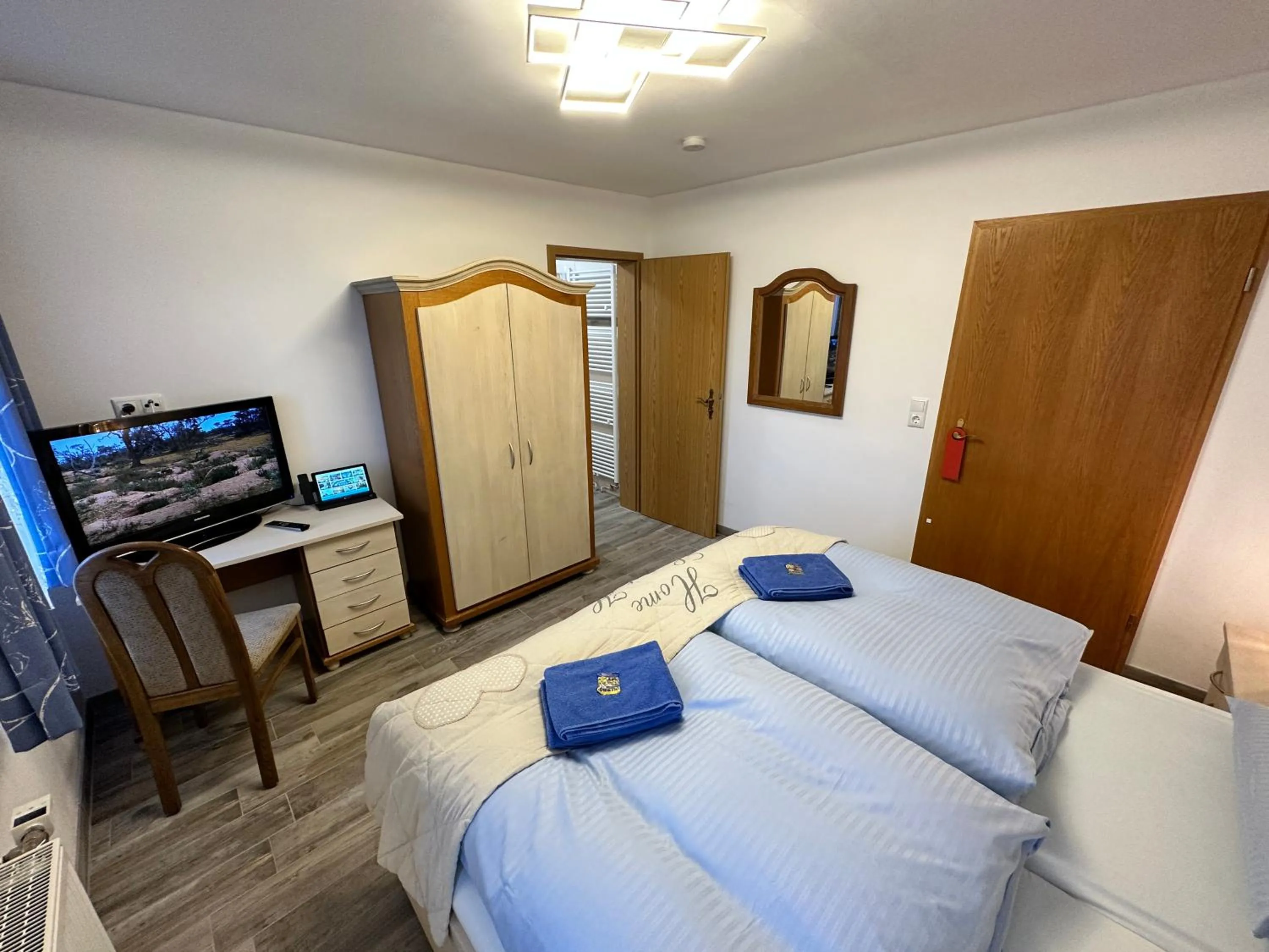 Bed in Wolfshotel am Arendsee