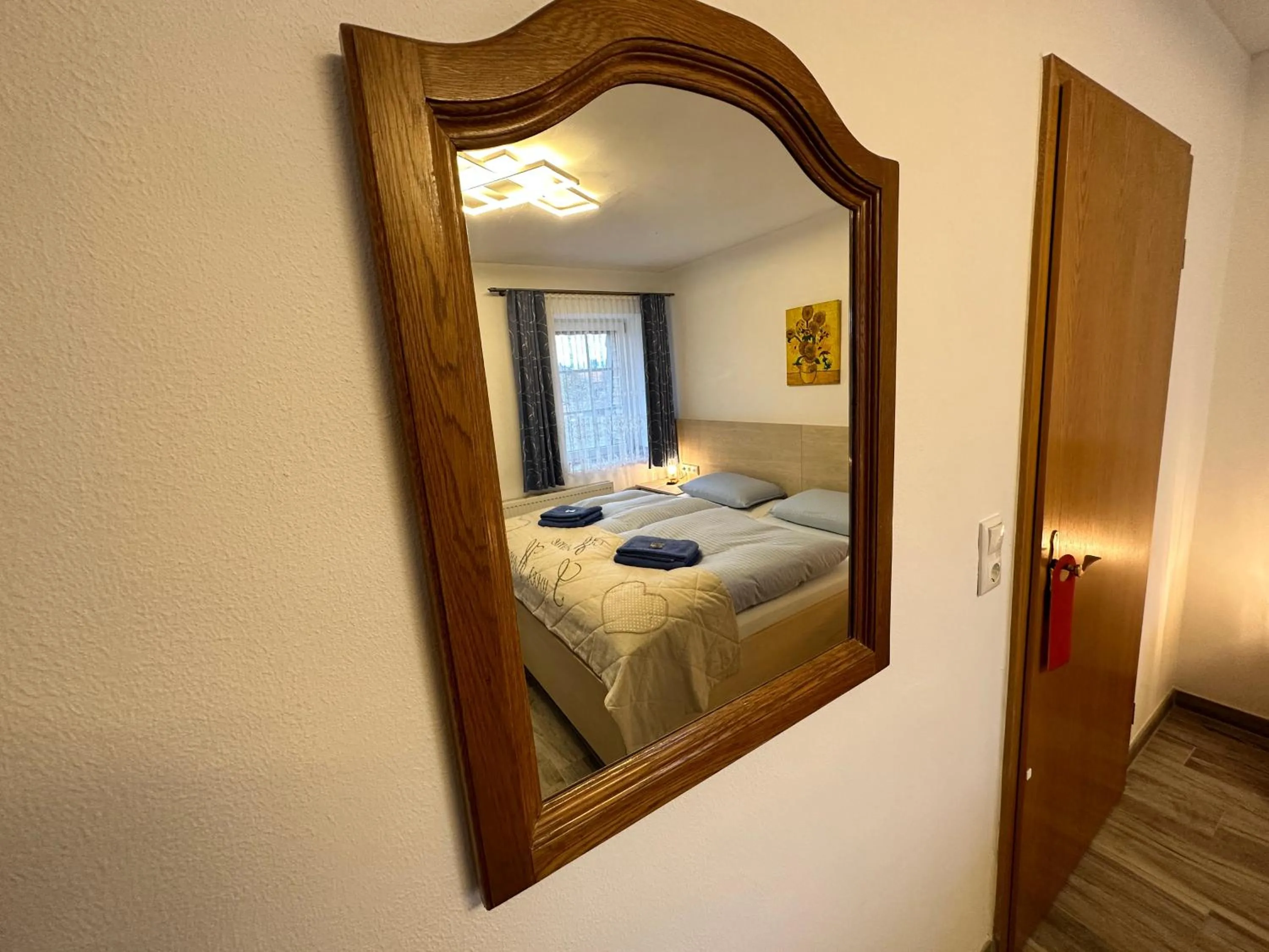 Bed in Wolfshotel am Arendsee