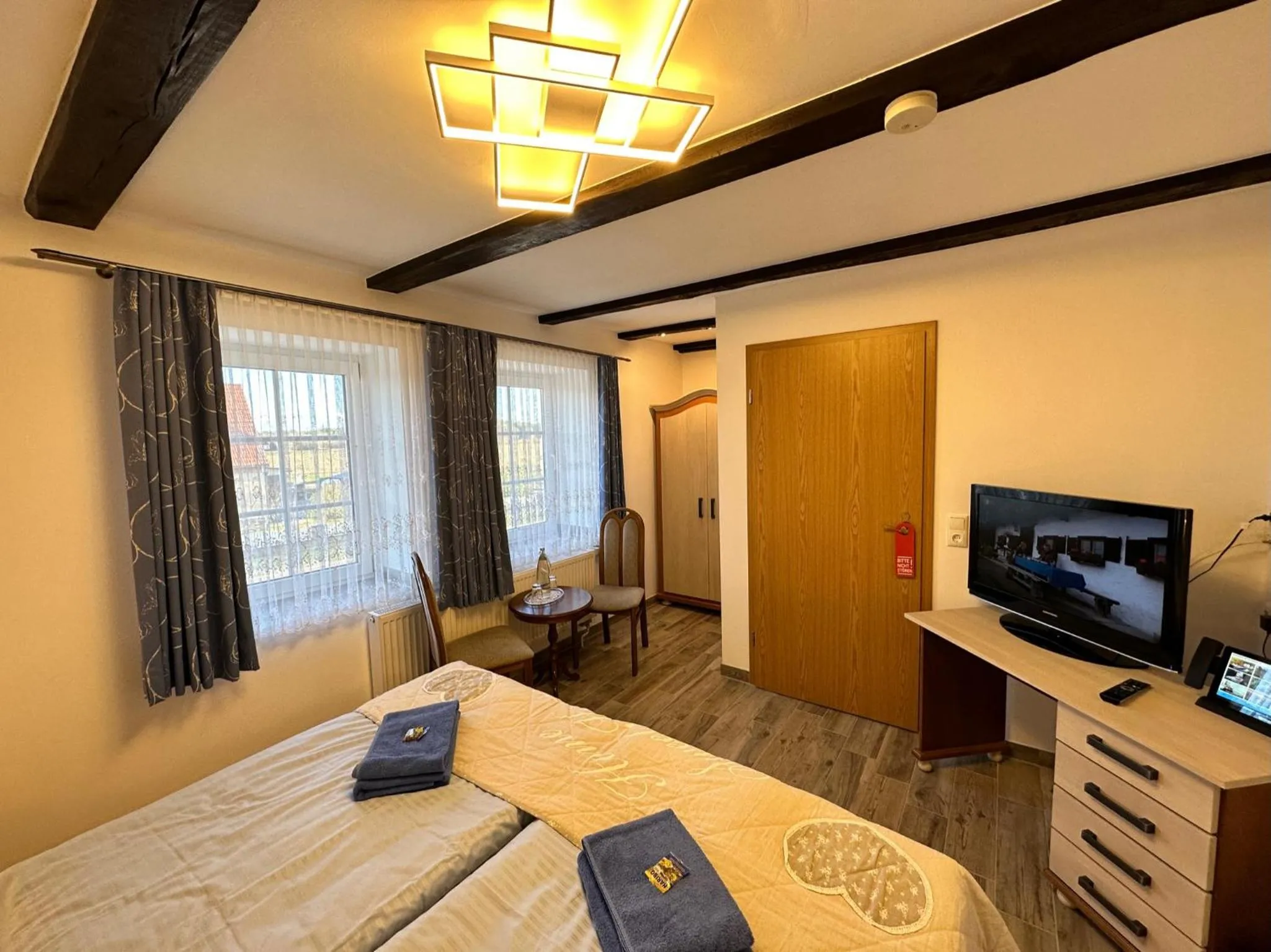 Bed in Wolfshotel am Arendsee