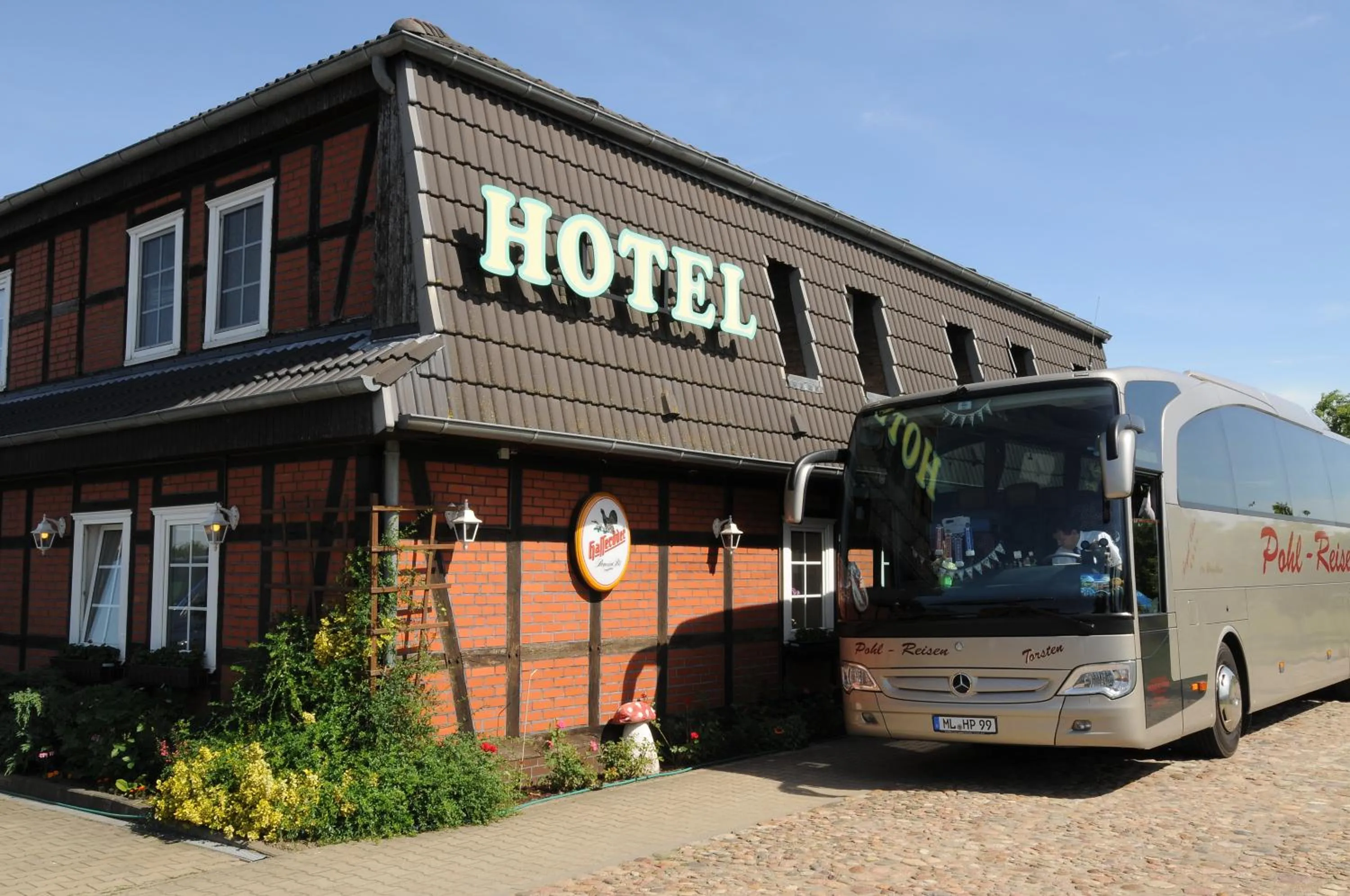 Property building in Wolfshotel am Arendsee