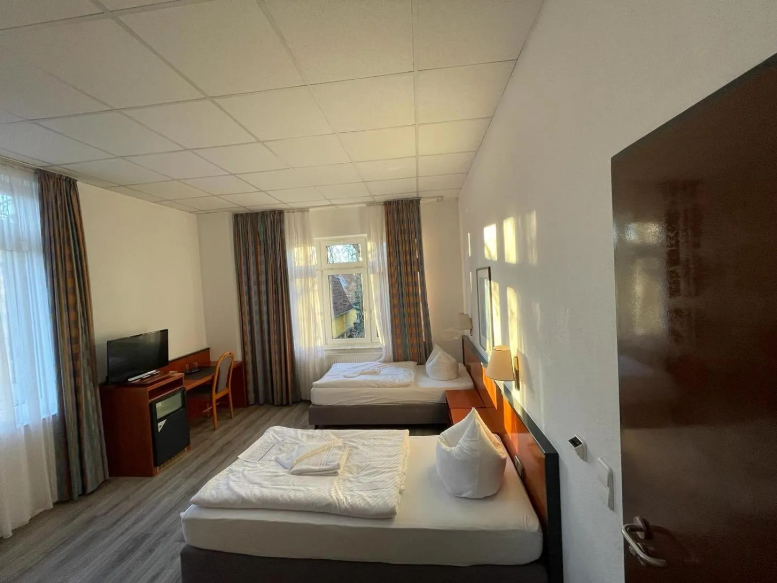 Bed in Hotel Birkenwerder