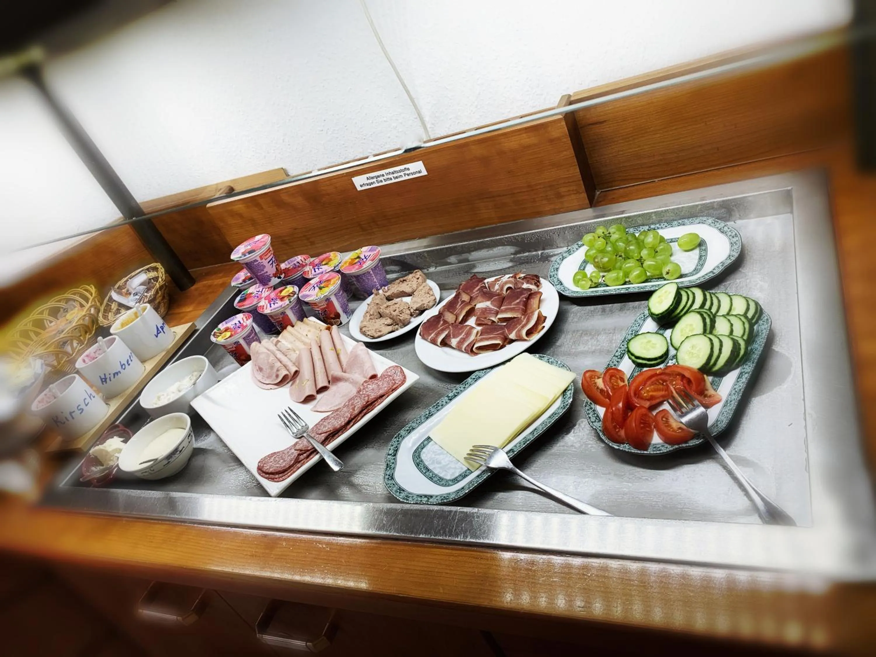 Buffet breakfast in Hotel Birkenwerder