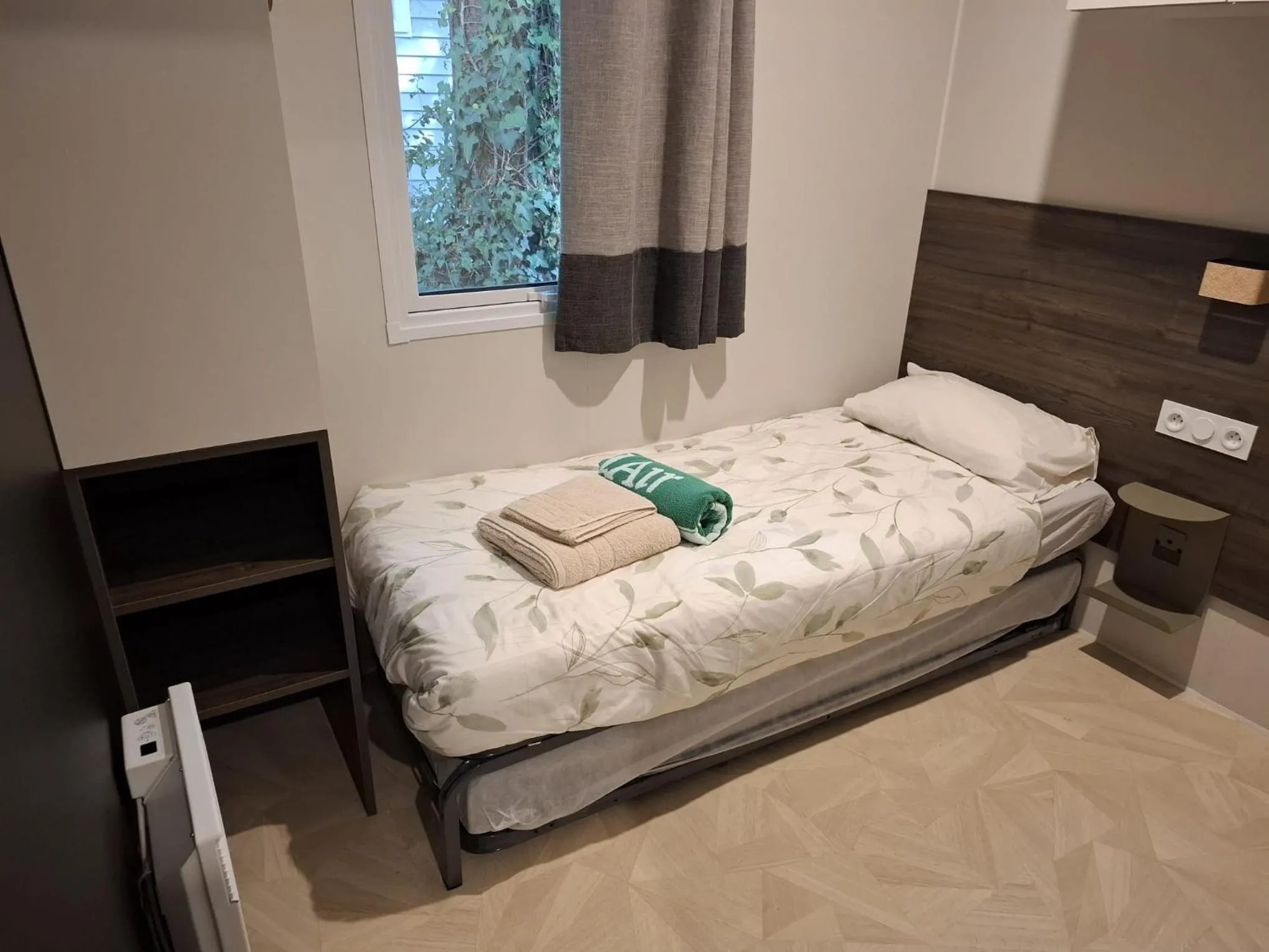 Bedroom, Bed in Mobile Homes by KelAir at Camping Domaine des Ormes