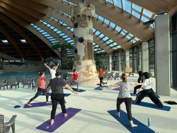 Fitness centre/facilities in Mobile Homes by KelAir at Camping Domaine des Ormes