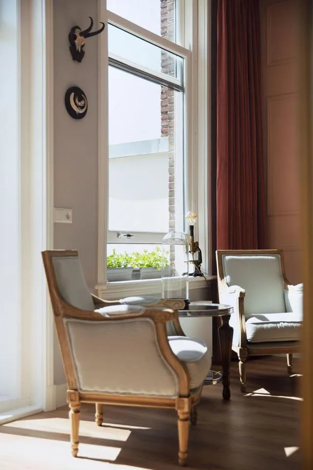 Seating area in MUZE Hotel Utrecht