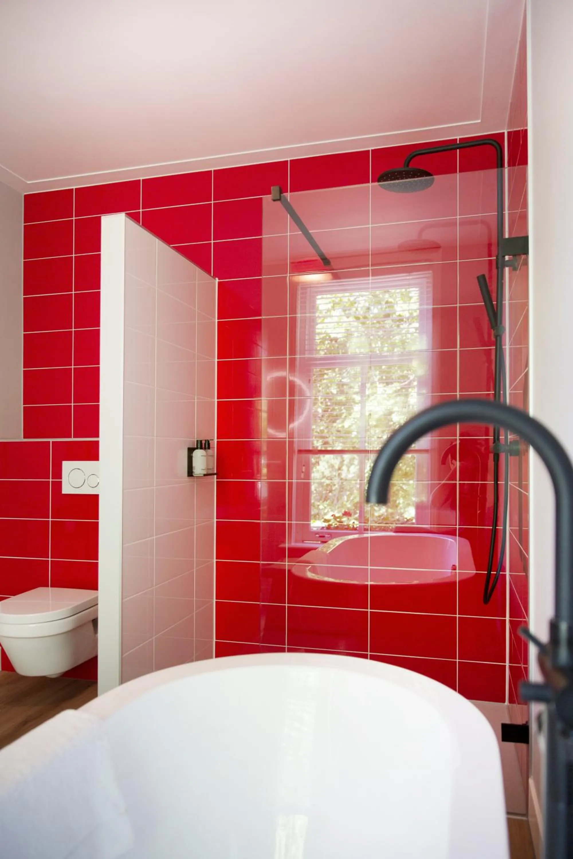 Shower in MUZE Hotel Utrecht