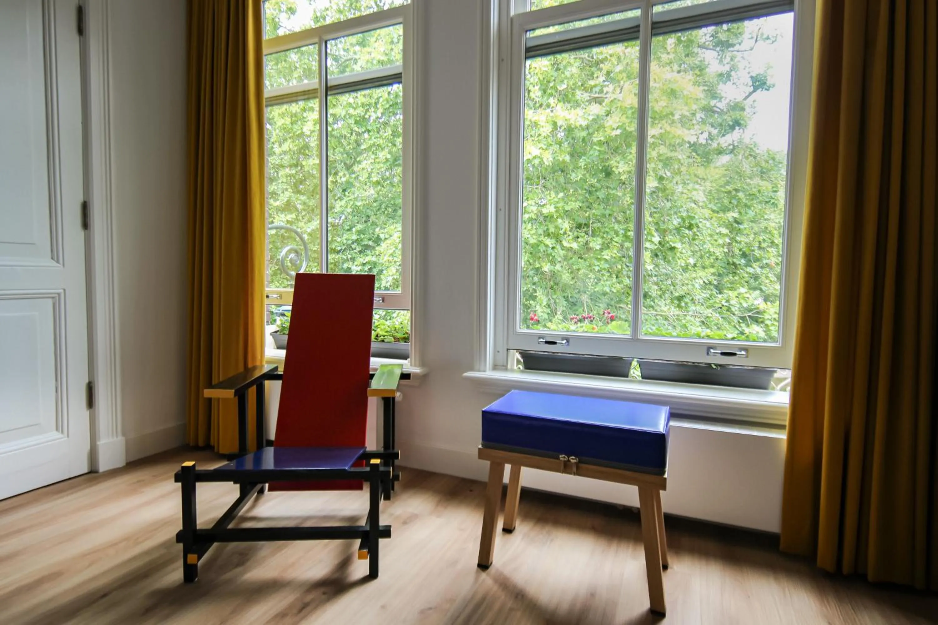 Seating area in MUZE Hotel Utrecht