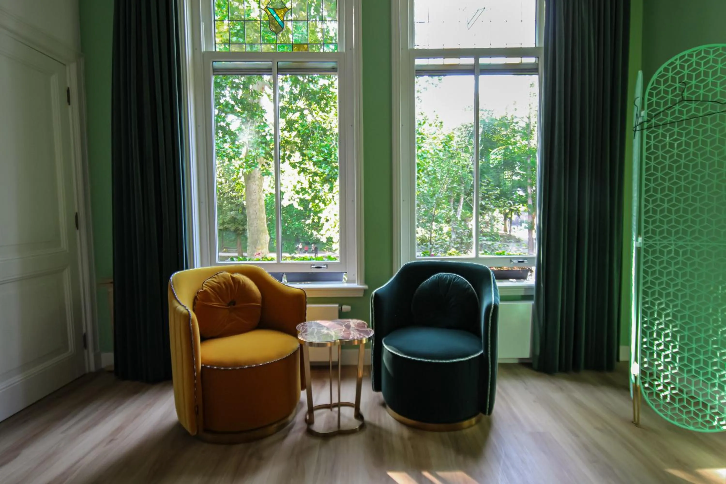 Living room in MUZE Hotel Utrecht